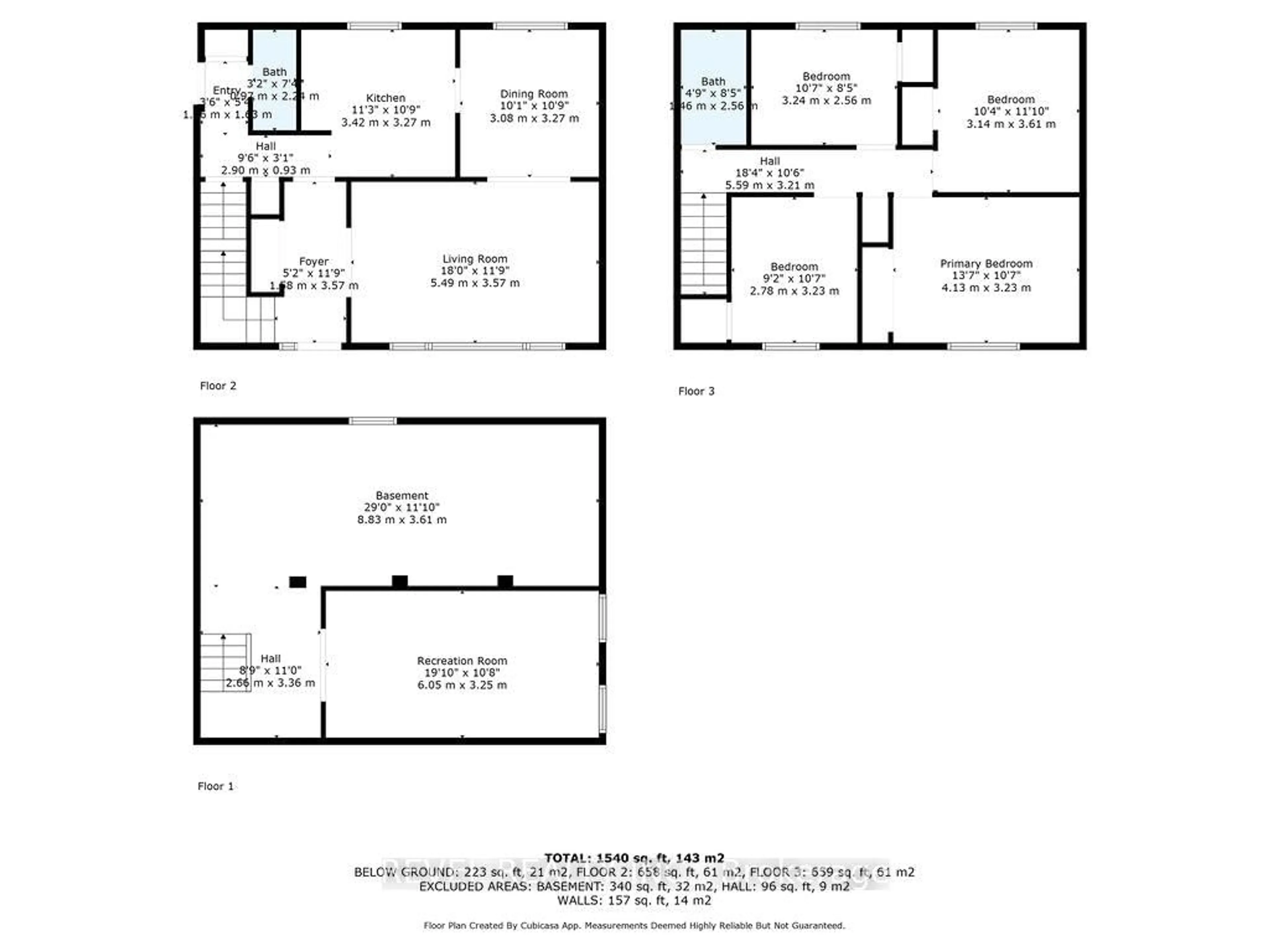 Floor plan for 37 Broadmoor Ave, Barrie Ontario L4N 3N3
