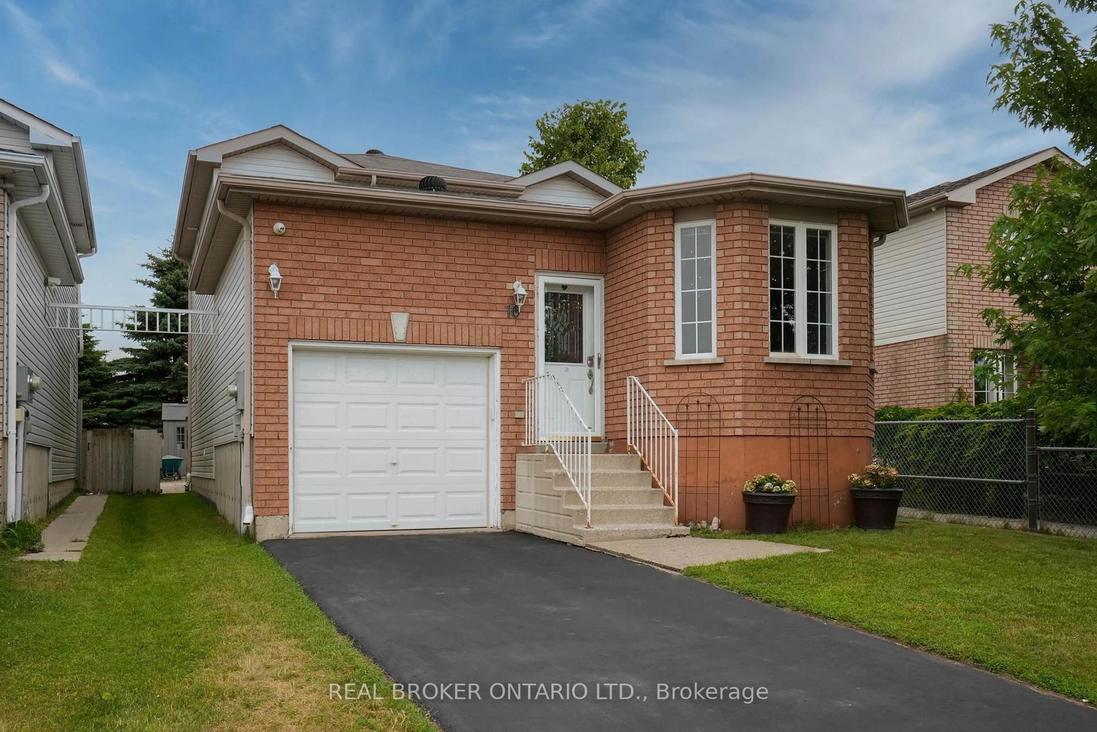 Home with brick exterior material, street for 16 Victorway Dr, Barrie Ontario L4N 9K9