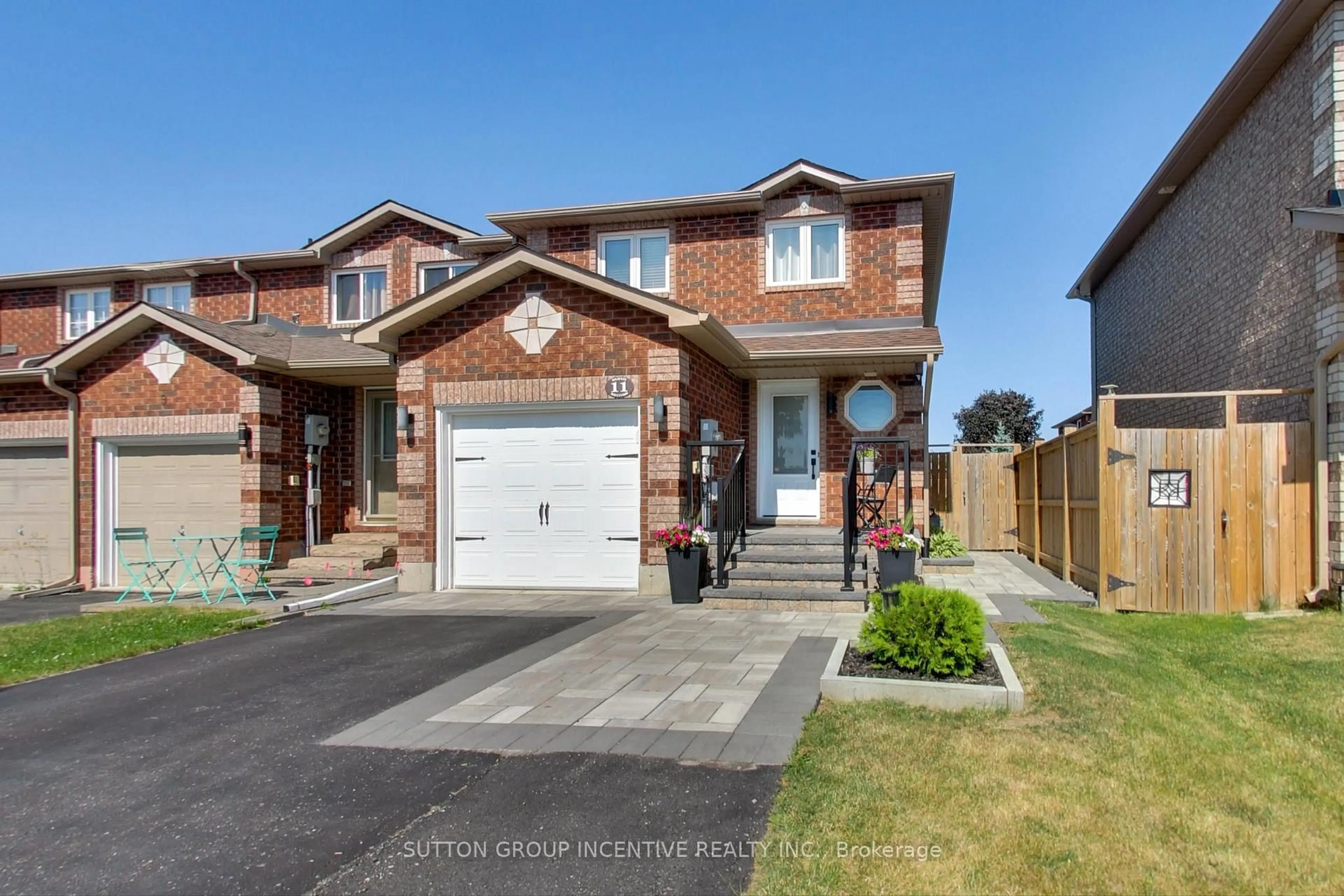 Home with brick exterior material, street for 11 Majesty Blvd, Barrie Ontario L4M 7K1