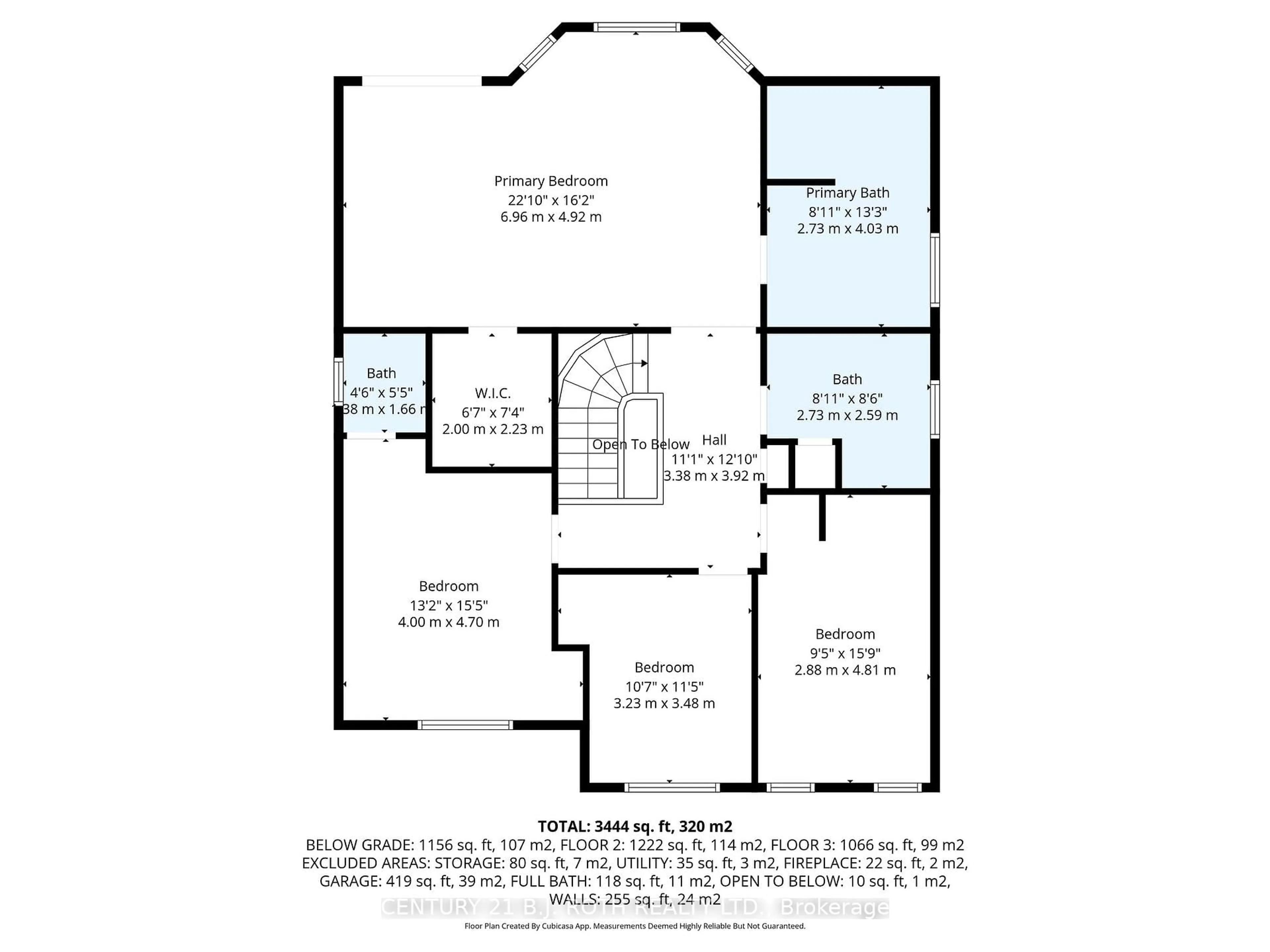 Floor plan for 63 White Elm Rd, Barrie Ontario L4N 0E5