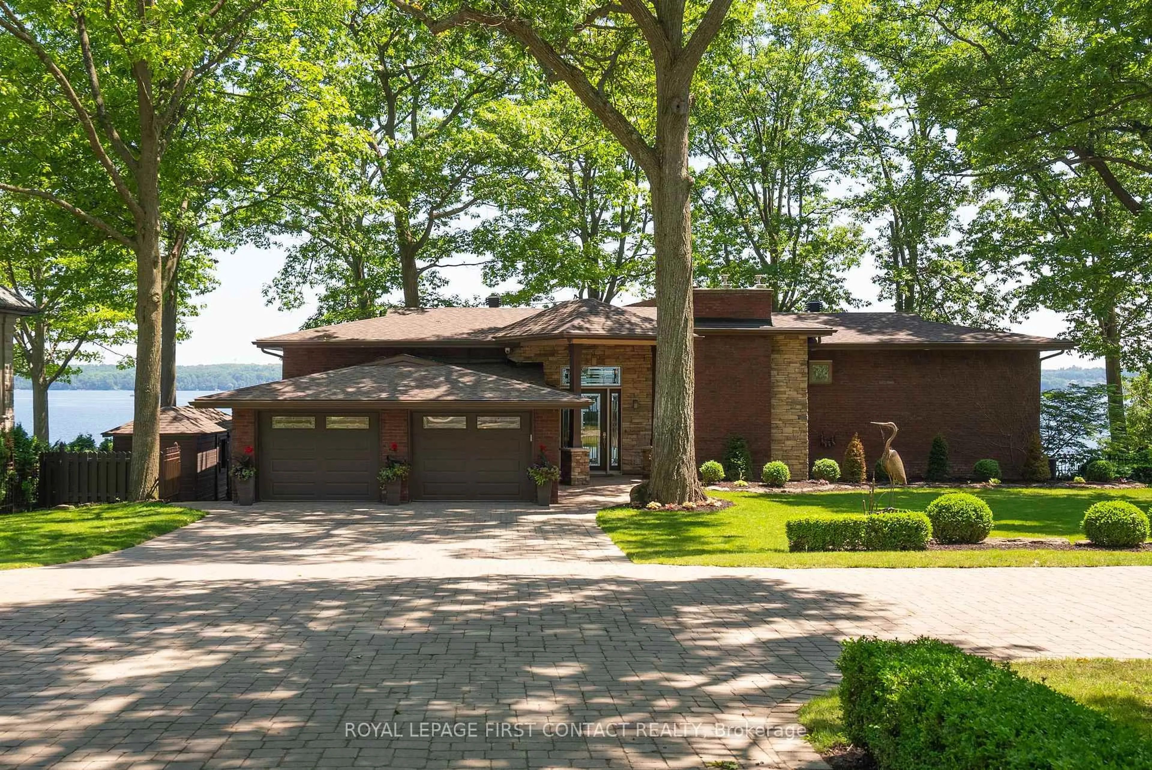 Home with brick exterior material, street for 13 Georgina Dr, Oro-Medonte Ontario L4M 1E9