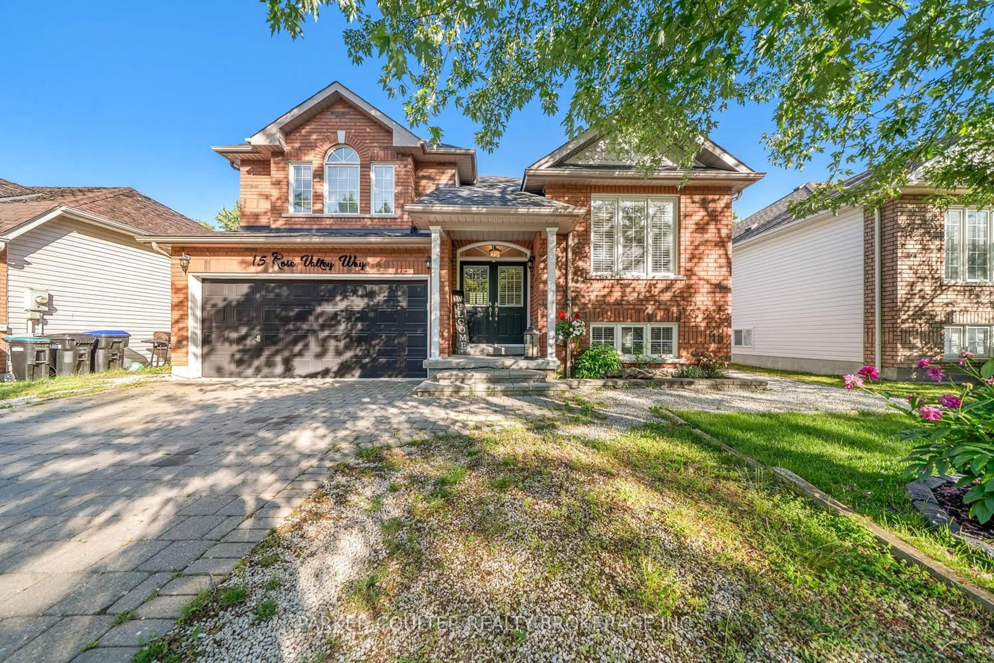Home with brick exterior material, street for 15 Rose Valley Way, Wasaga Beach Ontario L9Z 3C5