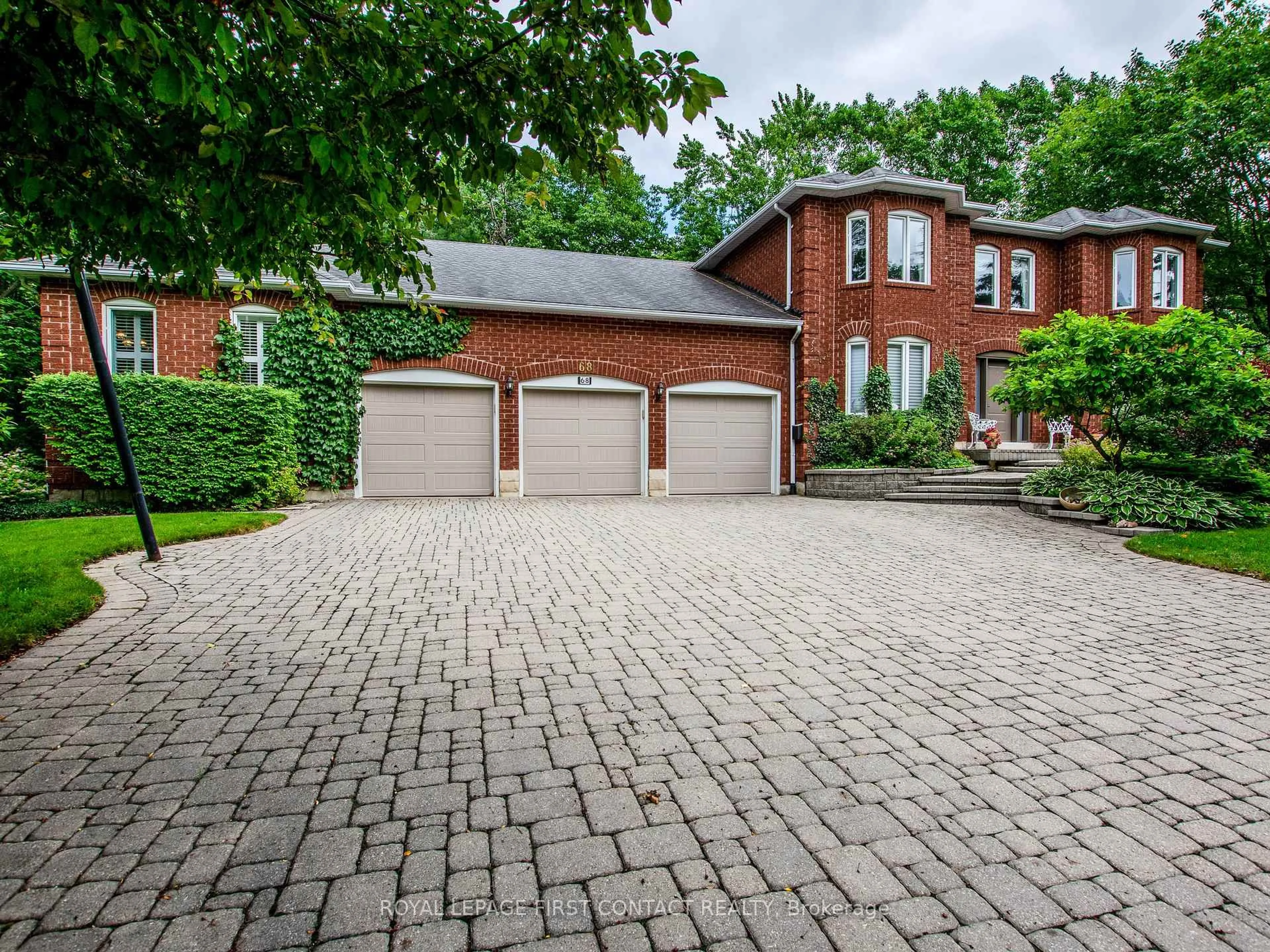 Home with brick exterior material, street for 68 Alana Dr, Springwater Ontario L9X 0S1