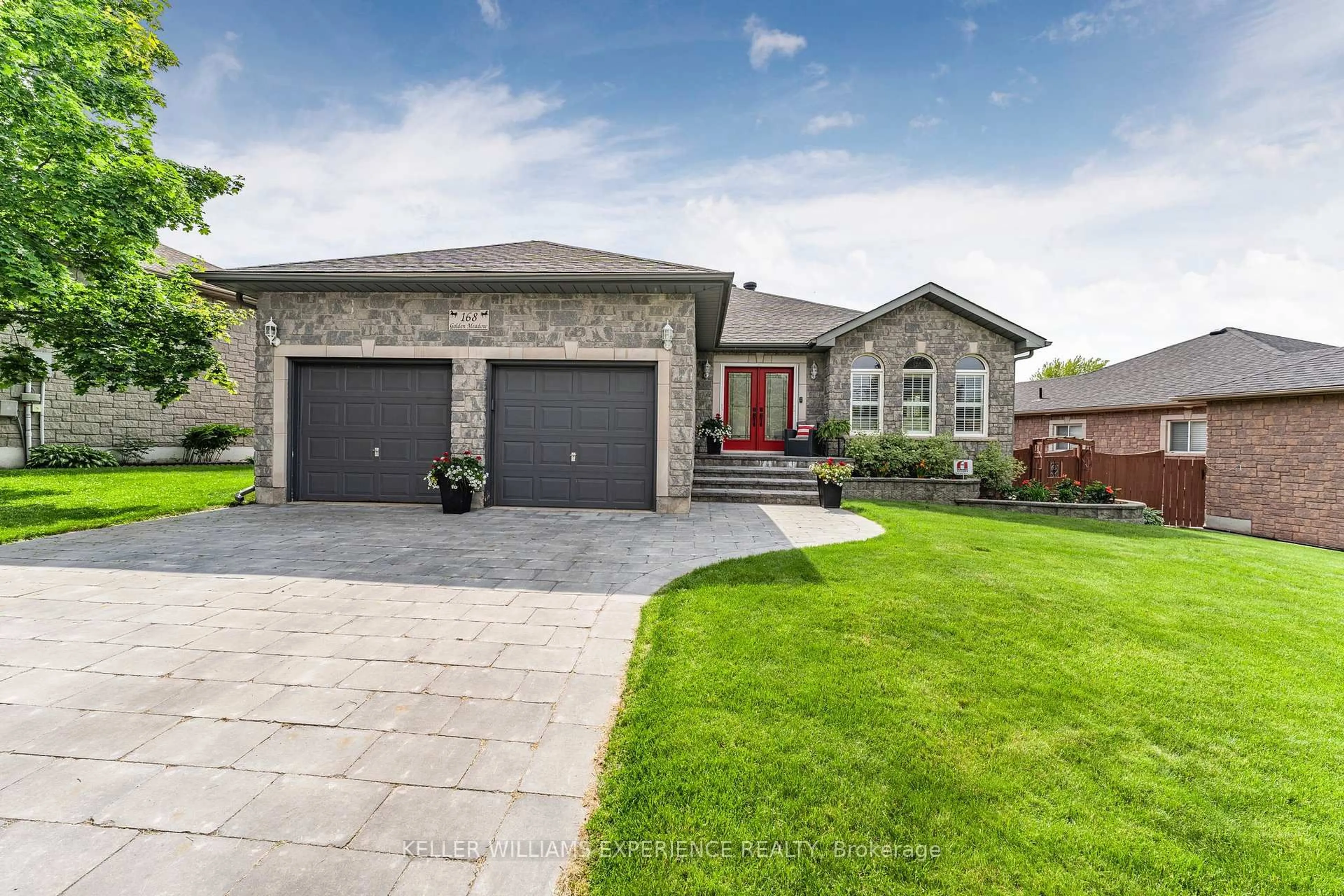 Home with brick exterior material, street for 168 Golden Meadow Rd, Barrie Ontario L4N 8P2