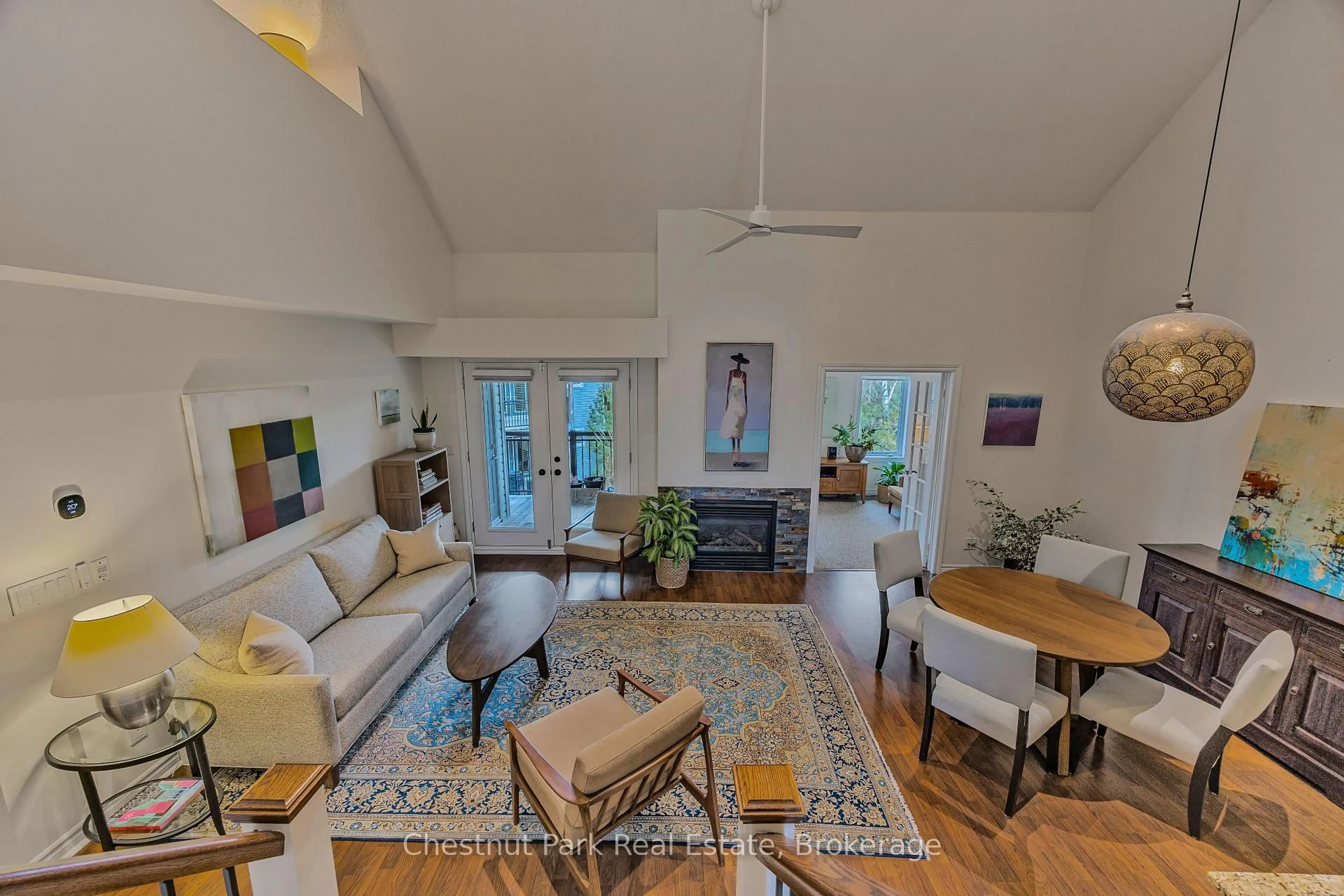 Living room with furniture, unknown for 6 Brandy Lane Dr #302, Collingwood Ontario L9Y 0X4