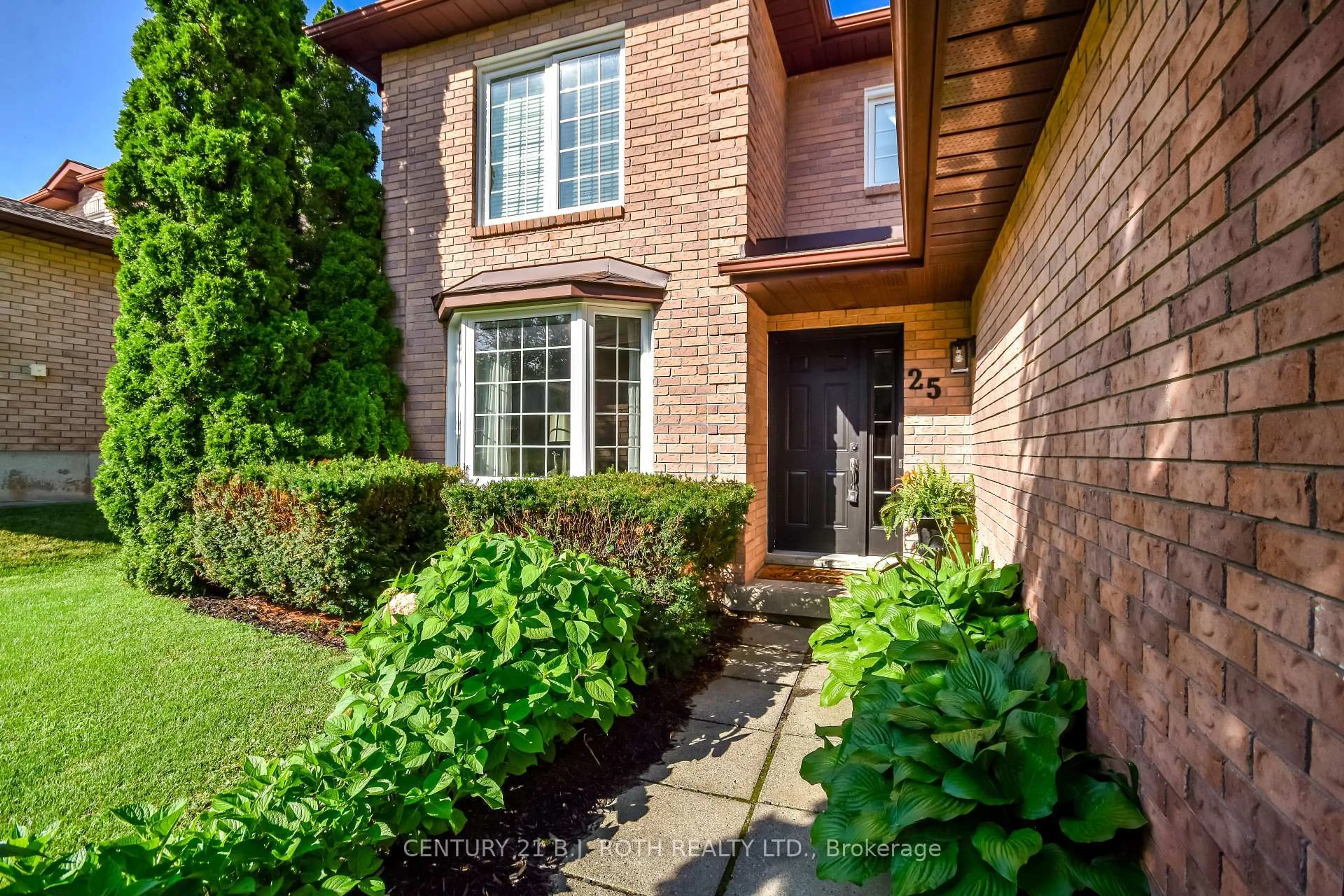 Home with brick exterior material, street for 25 Keats Dr, Barrie Ontario L4N 6C9