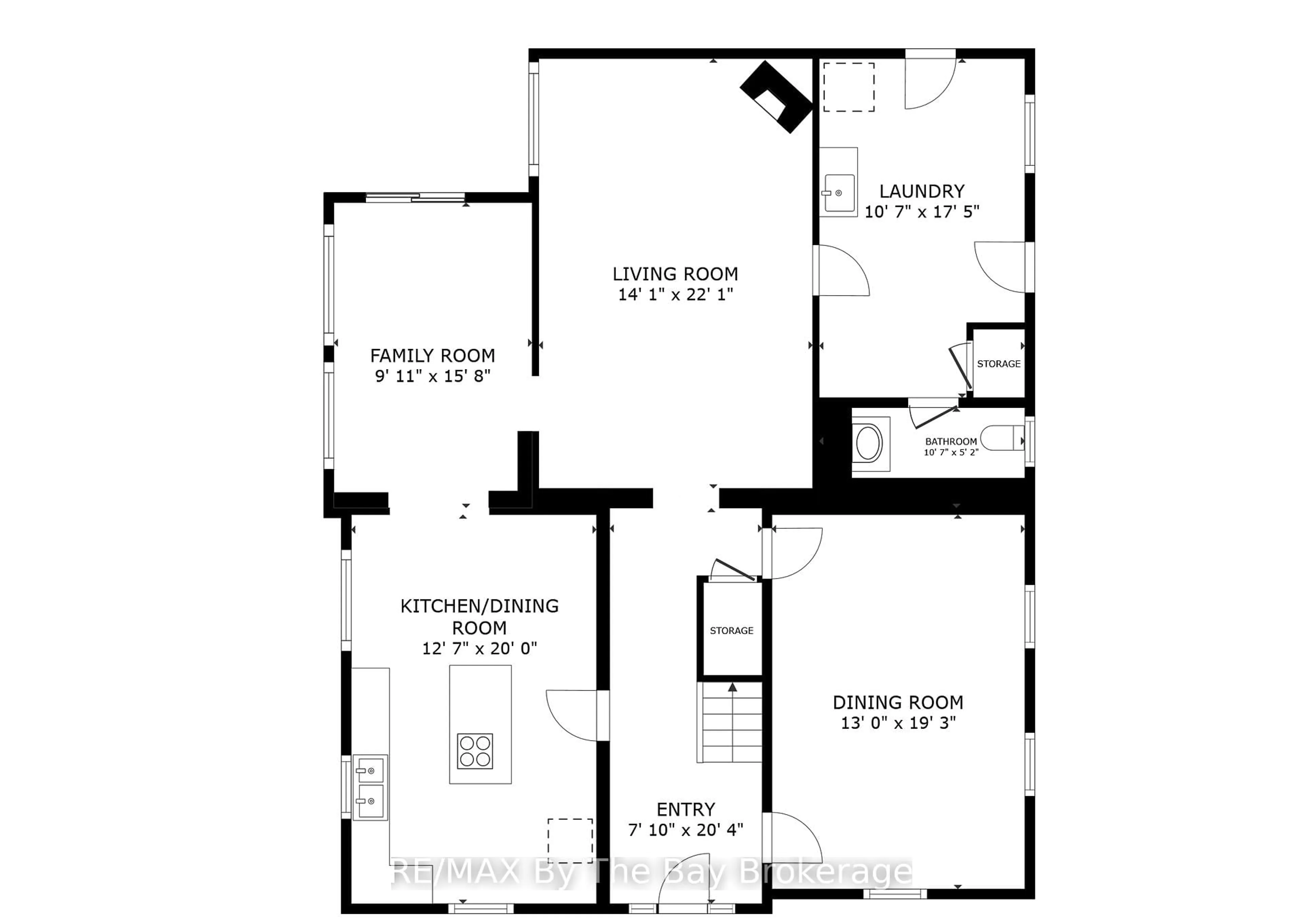 Floor plan for 214 Elm St, Clearview Ontario L0M 1S0