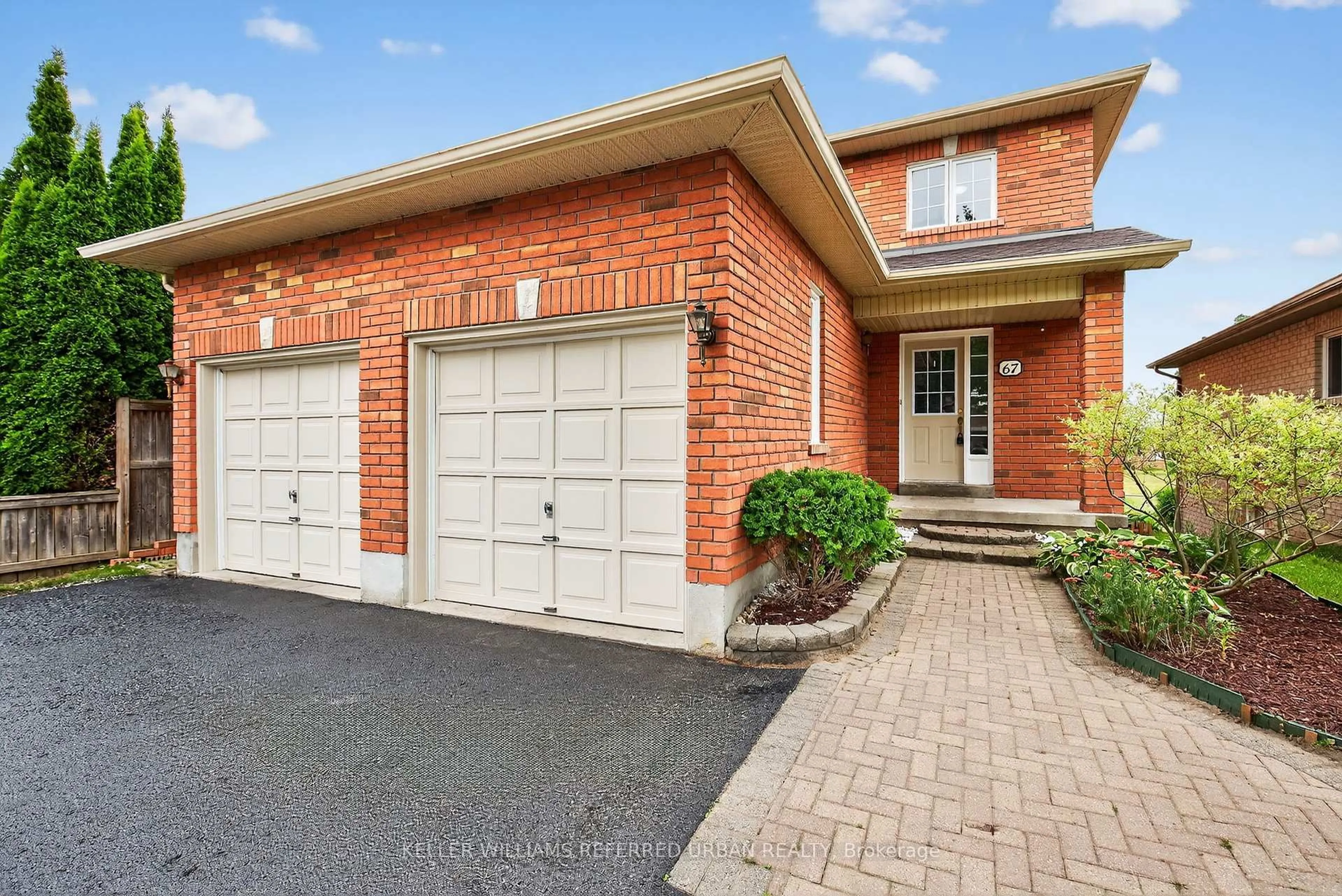 Home with brick exterior material, street for 67 Ruffet Dr, Barrie Ontario L4N 0N8