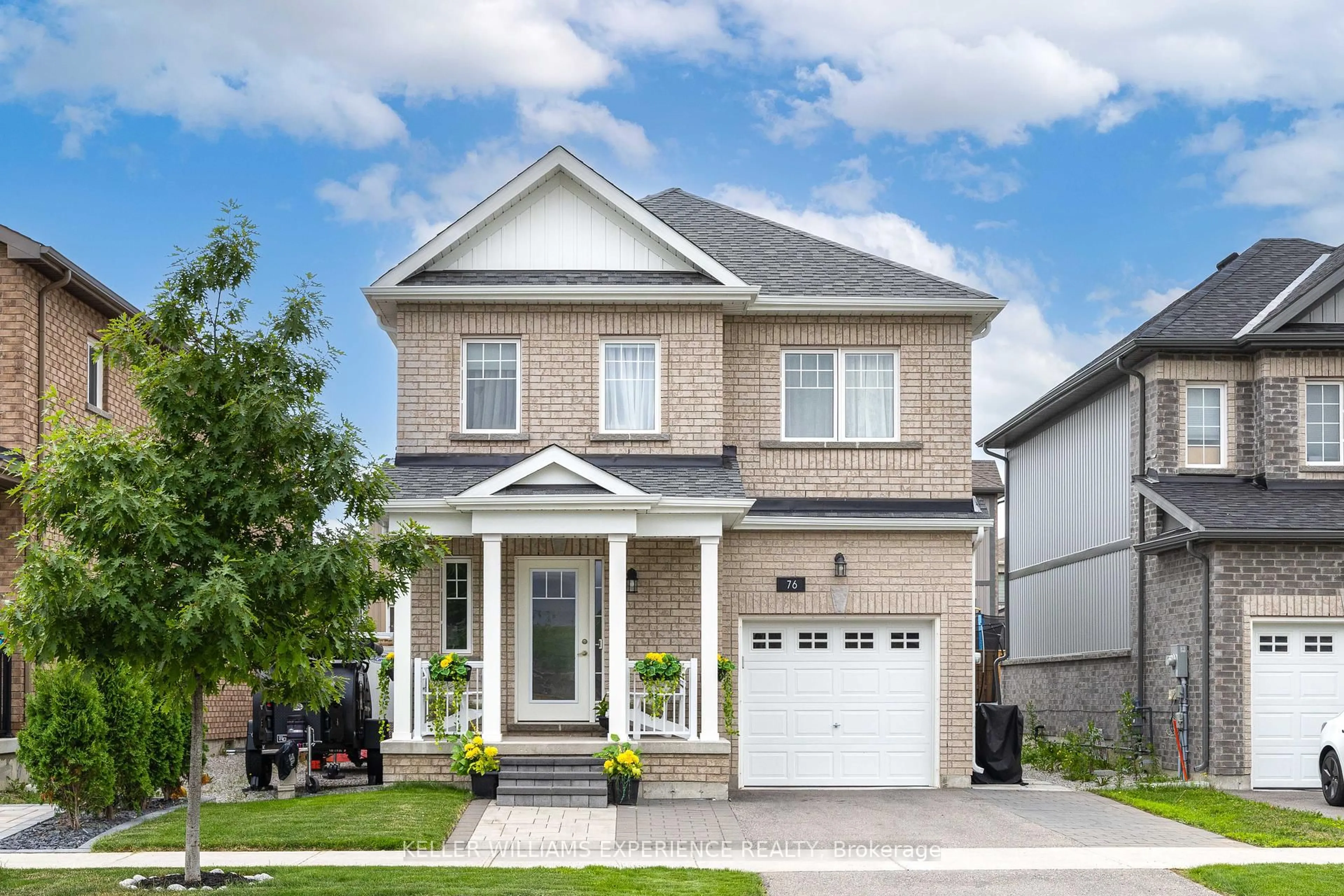 Home with brick exterior material, street for 76 Mabern St, Barrie Ontario L9J 0J2
