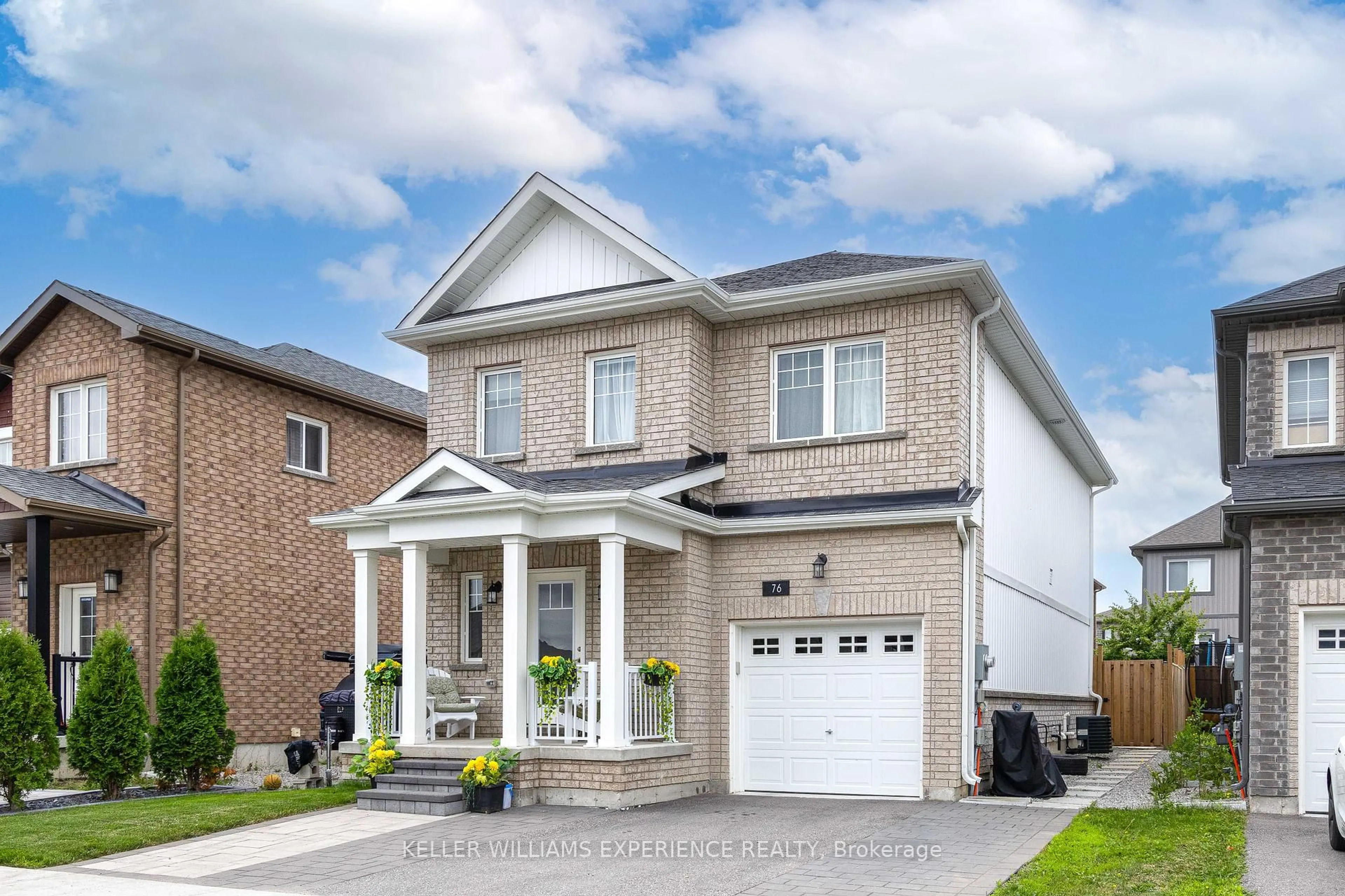 Home with brick exterior material, street for 76 Mabern St, Barrie Ontario L9J 0J2