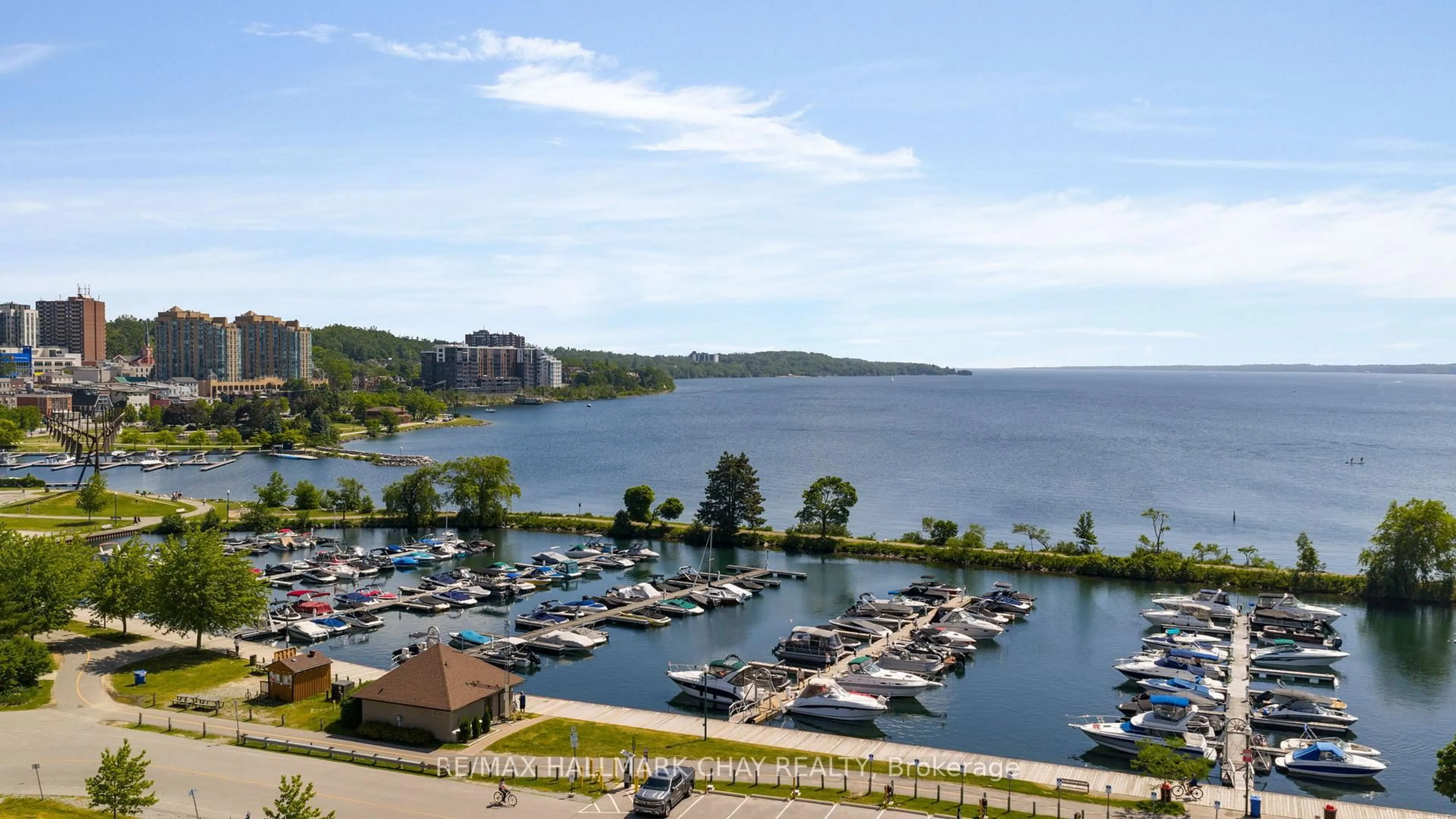 Patio, water/lake/river/ocean view for 2 TORONTO St #910, Barrie Ontario L4N 9R2