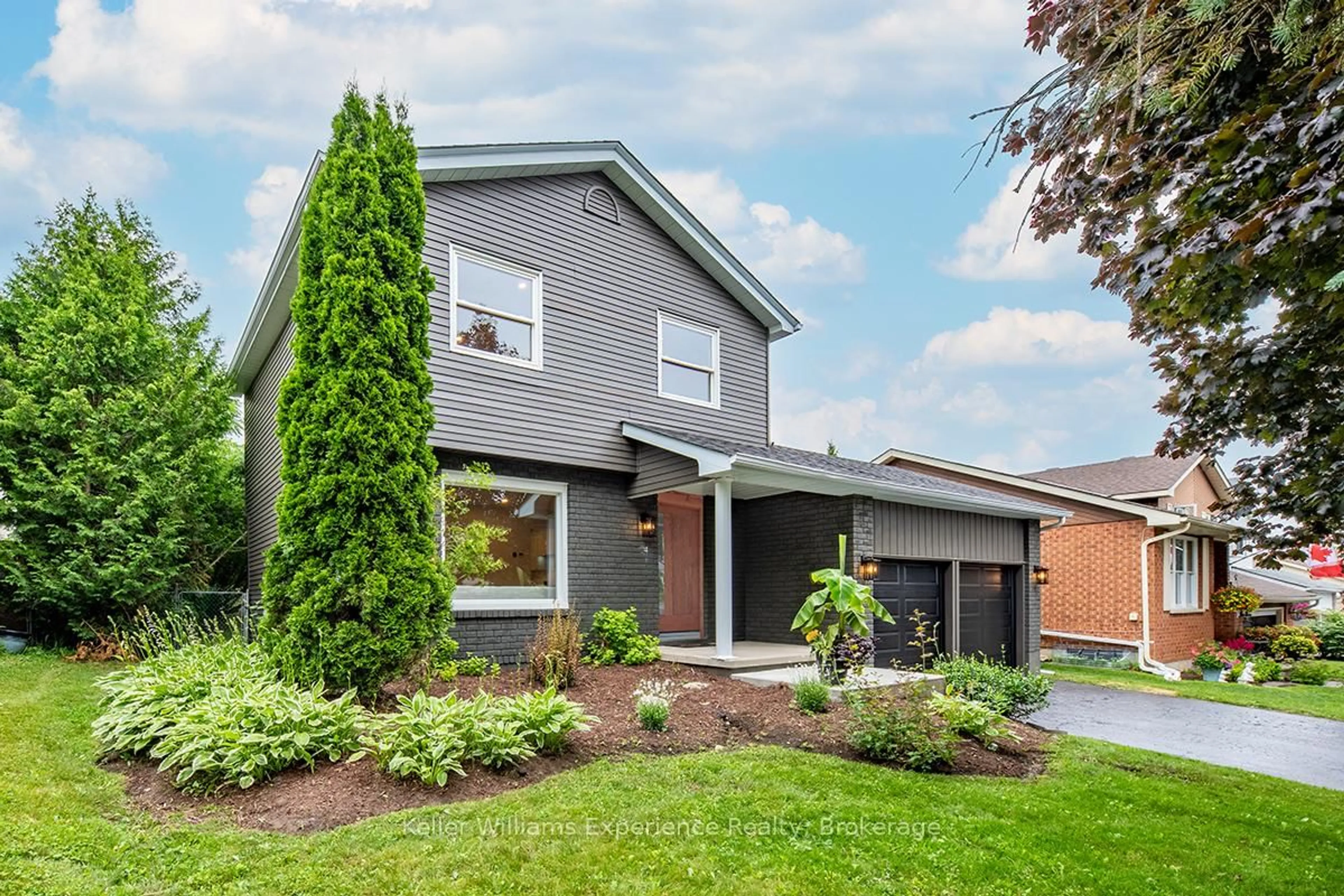 Home with brick exterior material, street for 14 Mariposa Dr, Orillia Ontario L3V 7G7