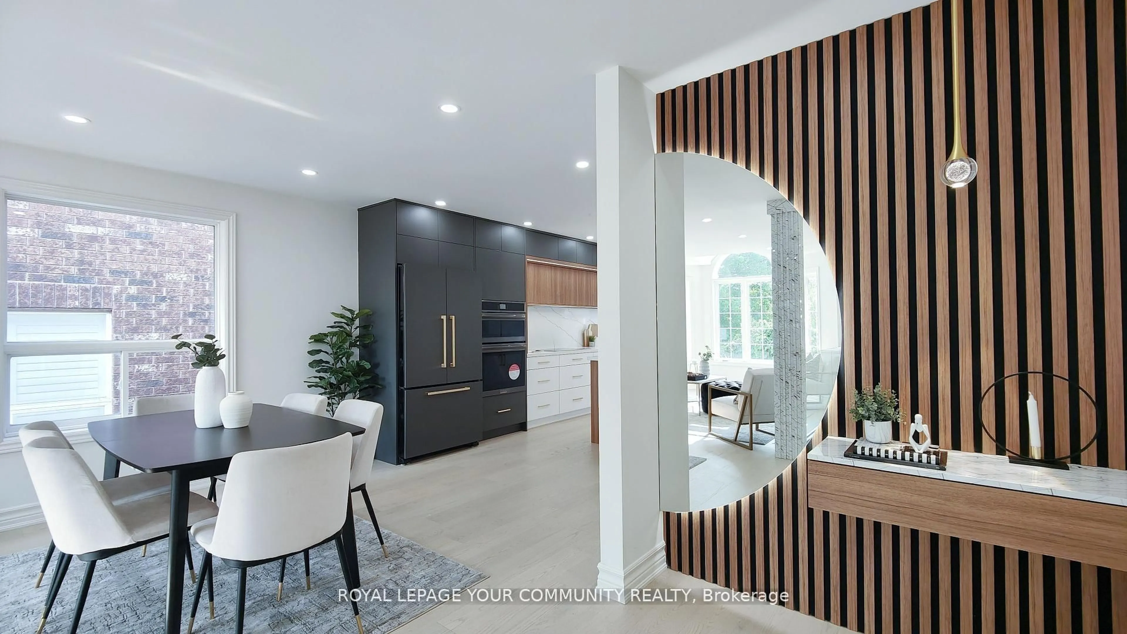 Contemporary kitchen, ceramic/tile floor for 258 Pringle Dr, Barrie Ontario L4N 0P4
