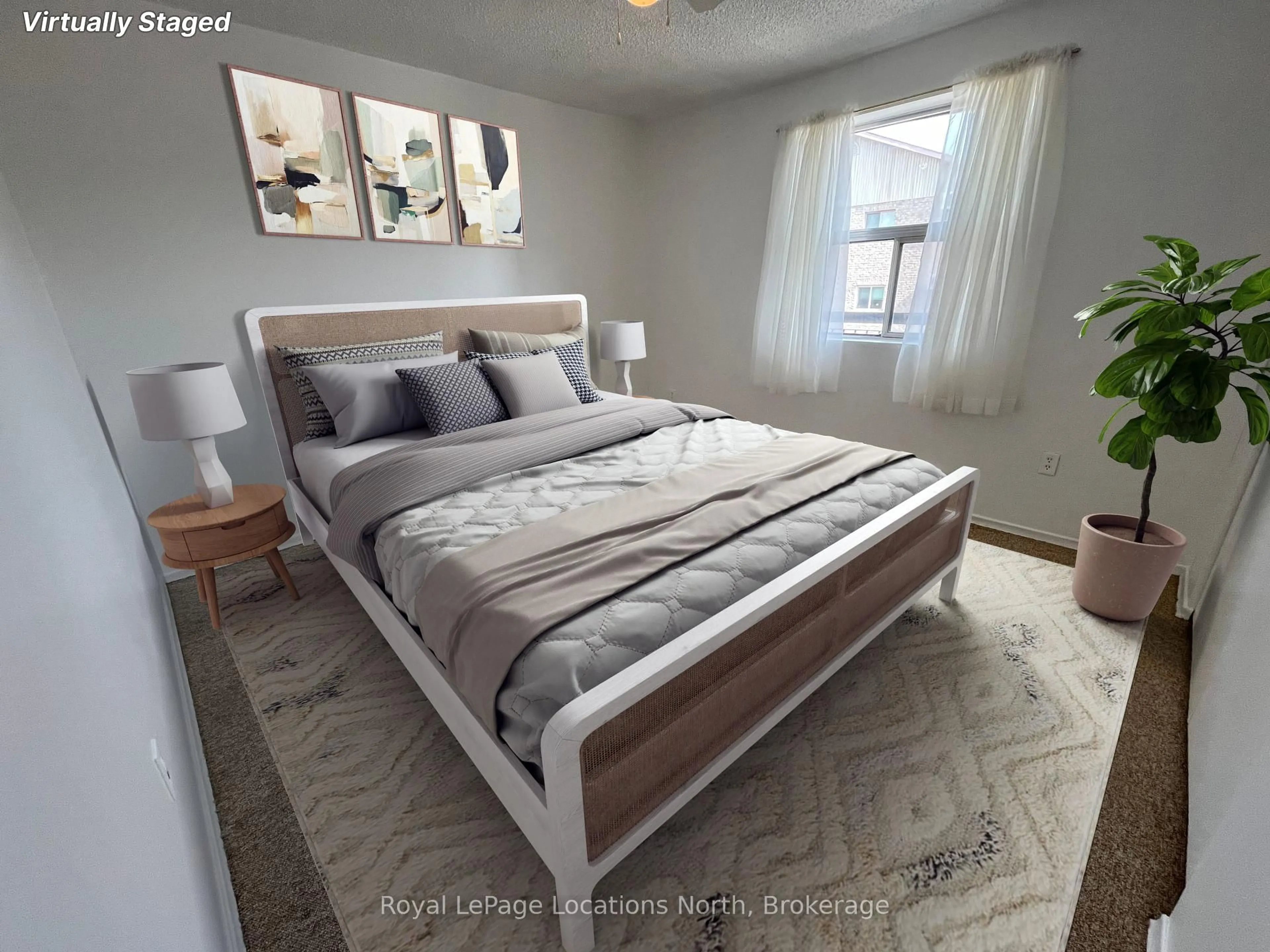 Bedroom with bed, unknown for 173 Eighth St #204, Collingwood Ontario L9Y 2C9