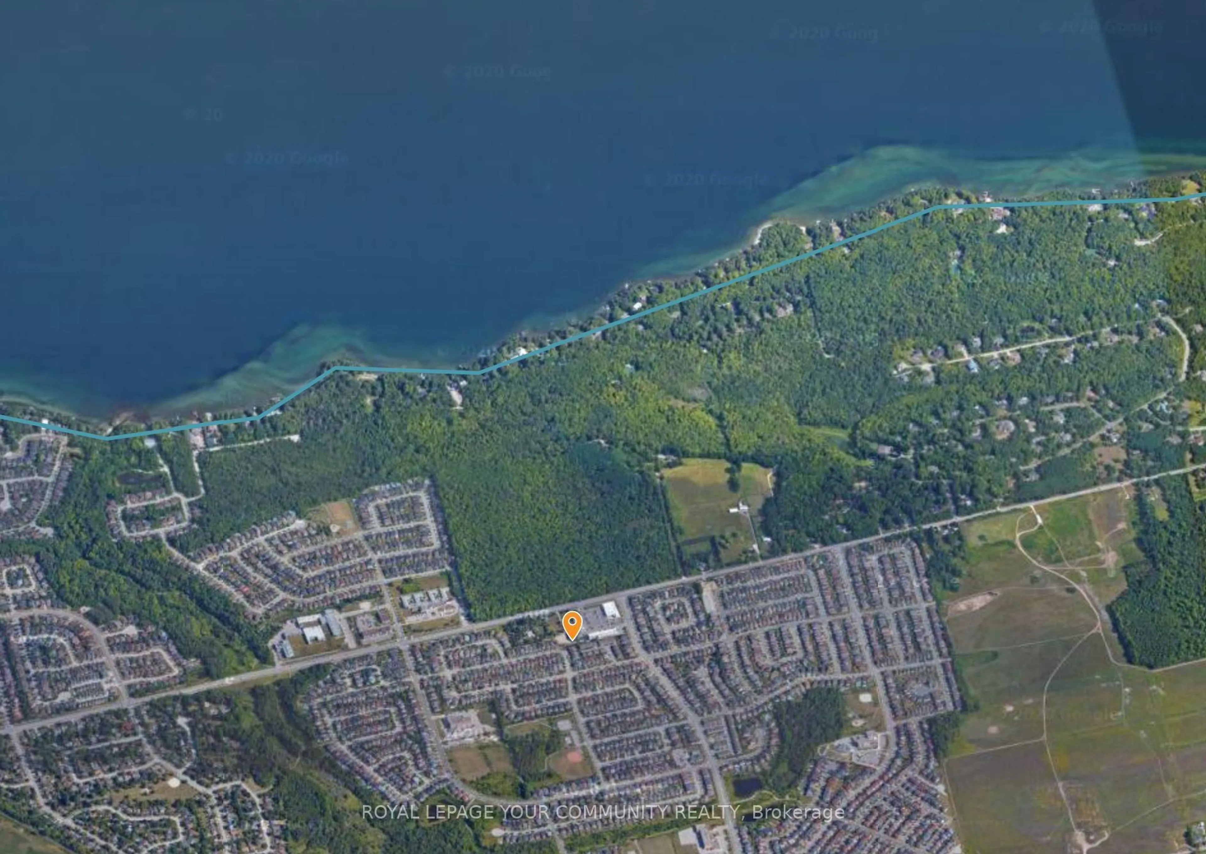 Picture of a map for 148 Proclamation Dr, Barrie Ontario L4N 0K9