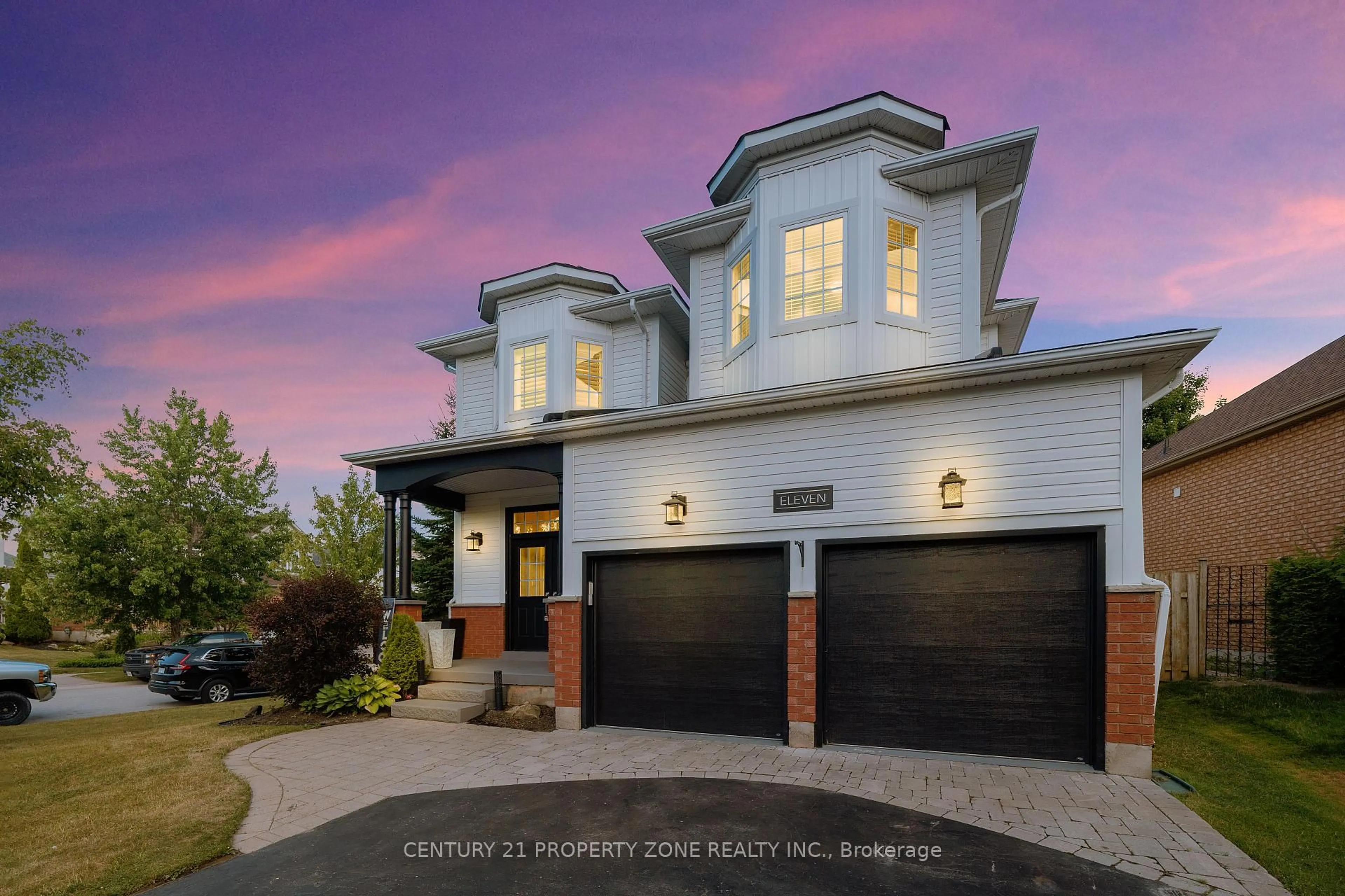 Home with brick exterior material, street for 11 Kensington Tr, Barrie Ontario L4N 0K5