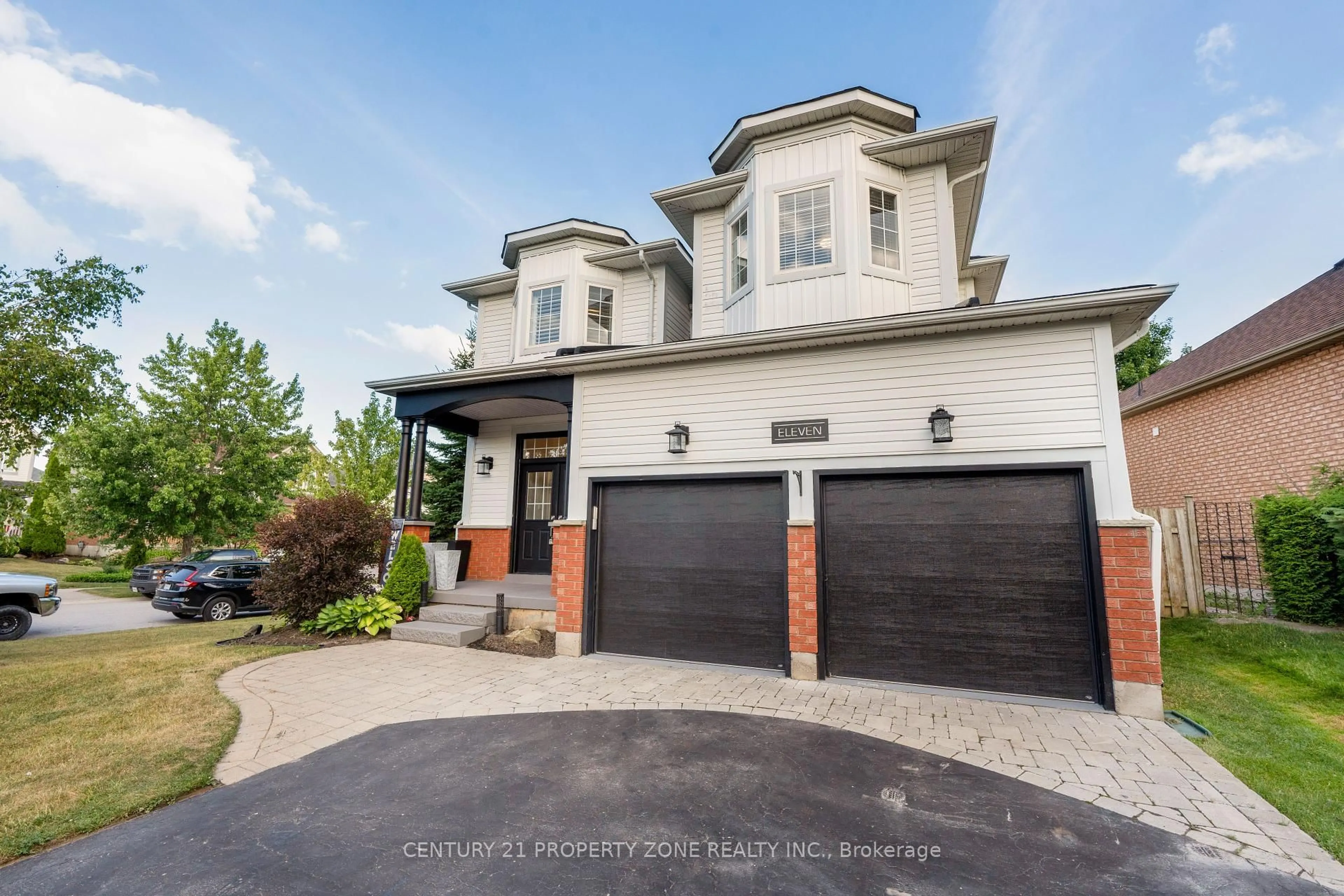Home with brick exterior material, street for 11 Kensington Tr, Barrie Ontario L4N 0K5