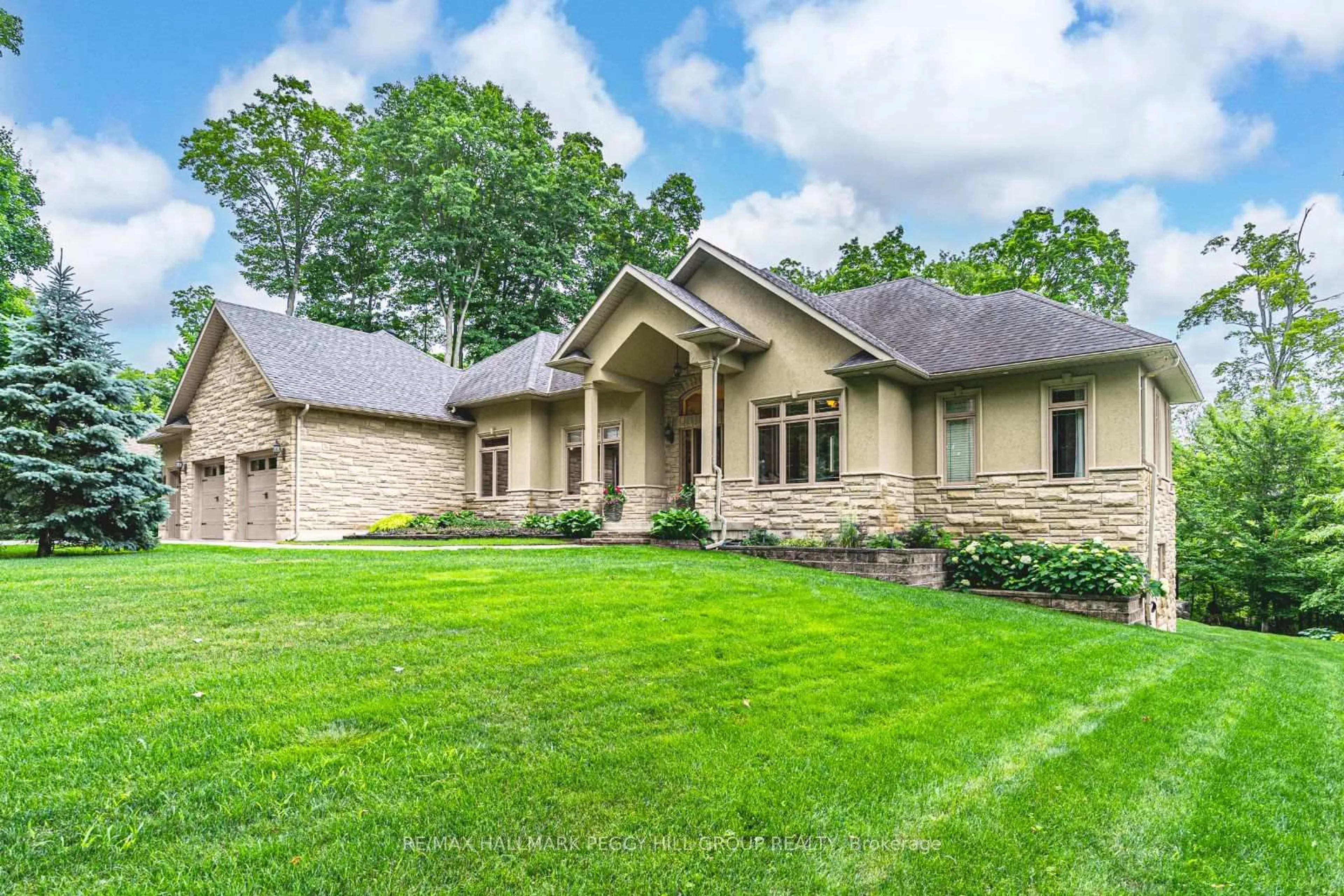 Home with brick exterior material, street for 32 Gallagher Cres, Springwater Ontario L9X 0K1