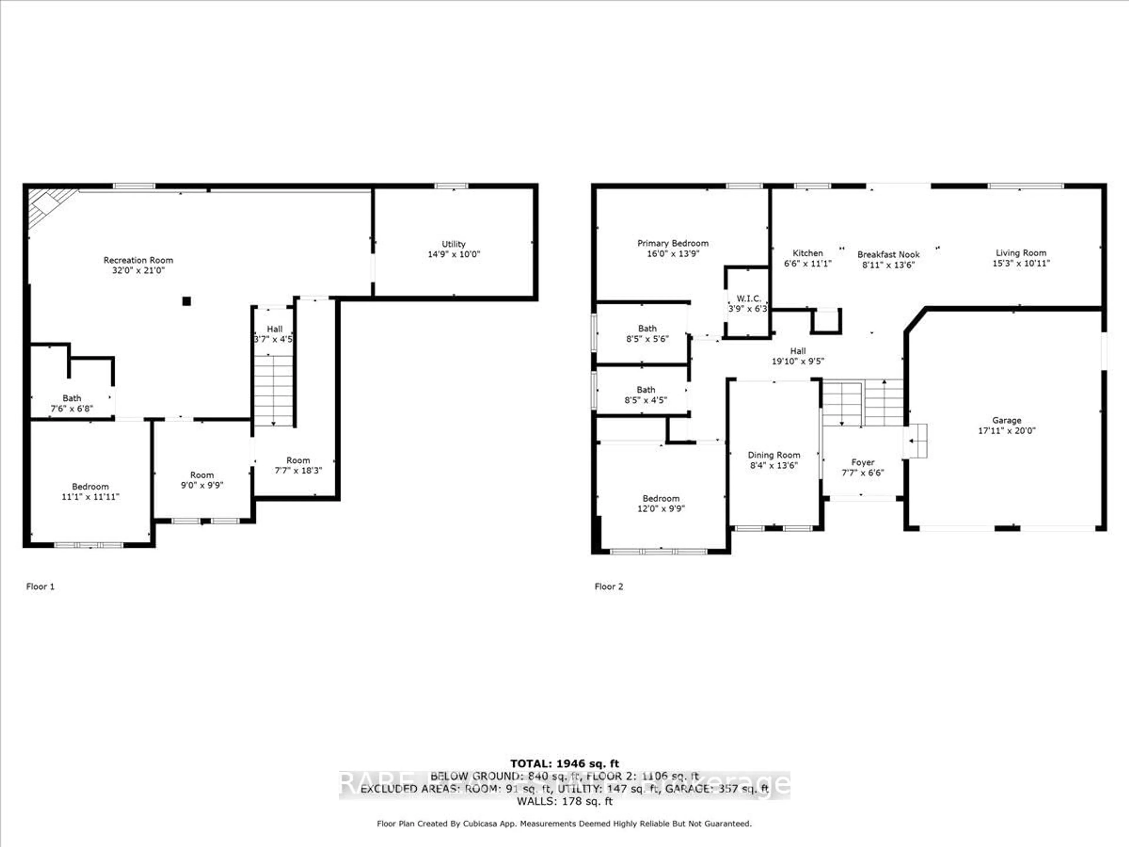Floor plan for 144 Silver Birch Ave, Wasaga Beach Ontario L9Z 1N3