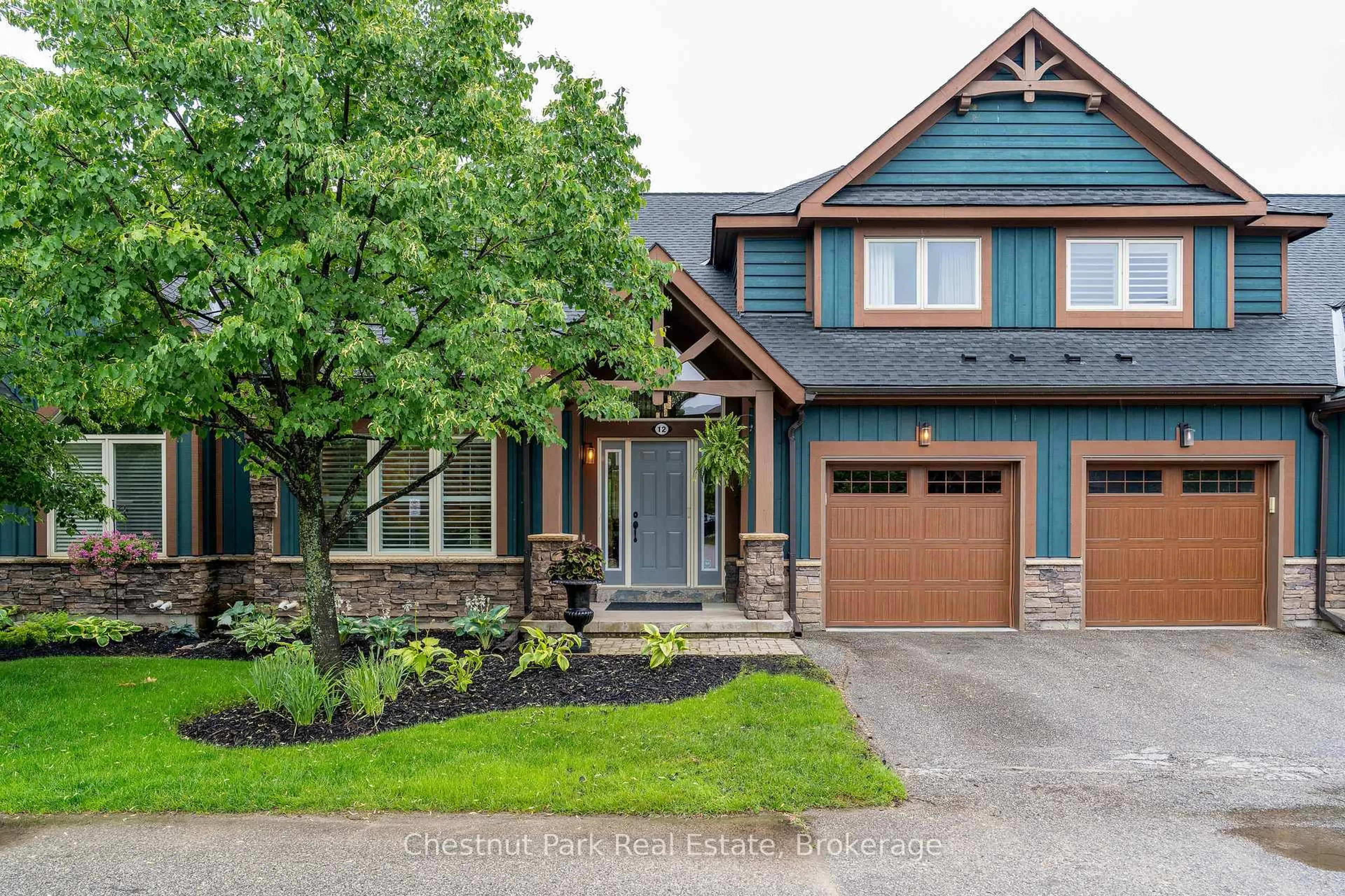 Home with brick exterior material, street for 12 Jeffreys Way, Collingwood Ontario L9Y 0J4
