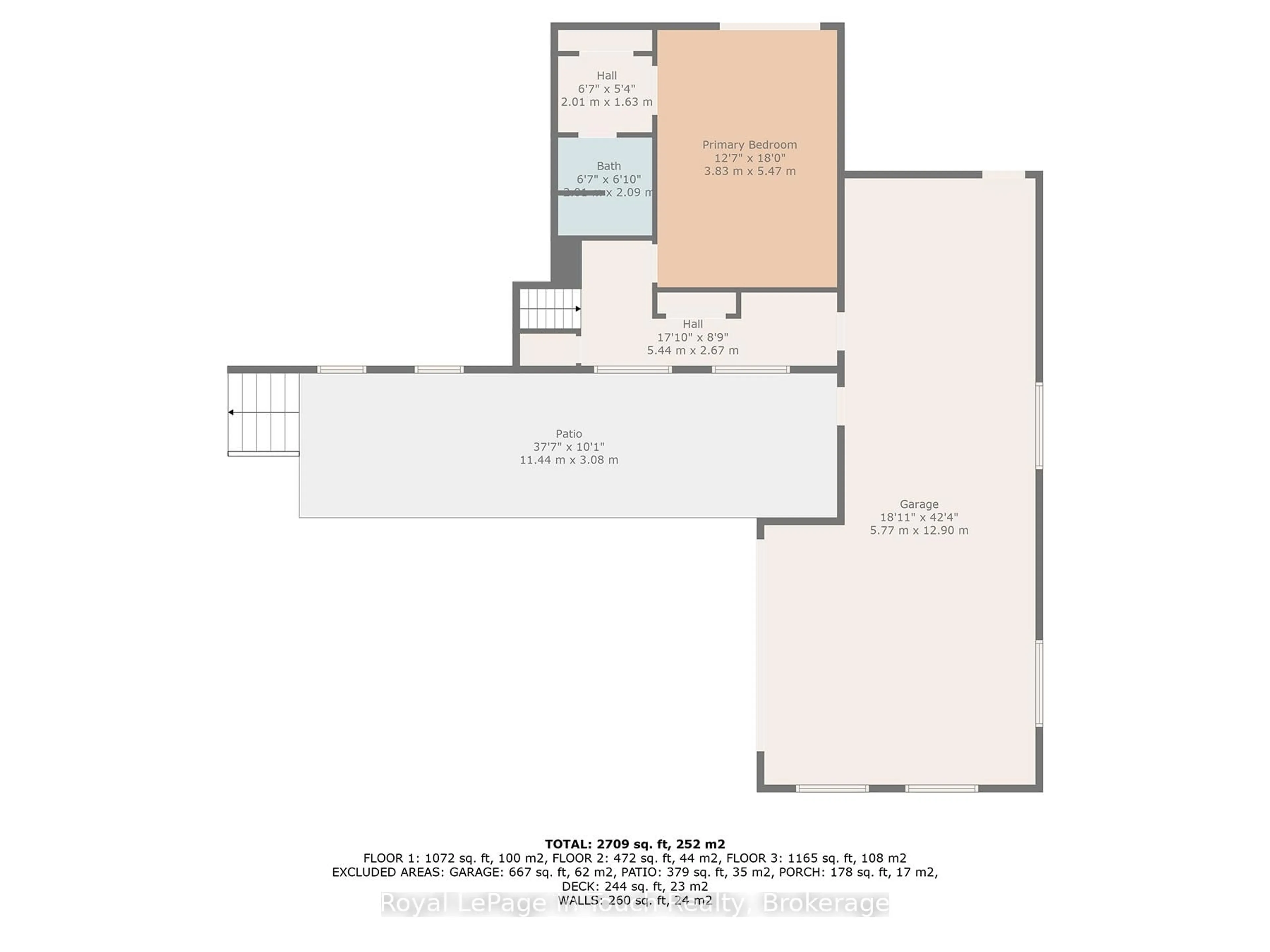 Floor plan for 1420 Tiny Beaches Rd, Tiny Ontario L9M 0H3
