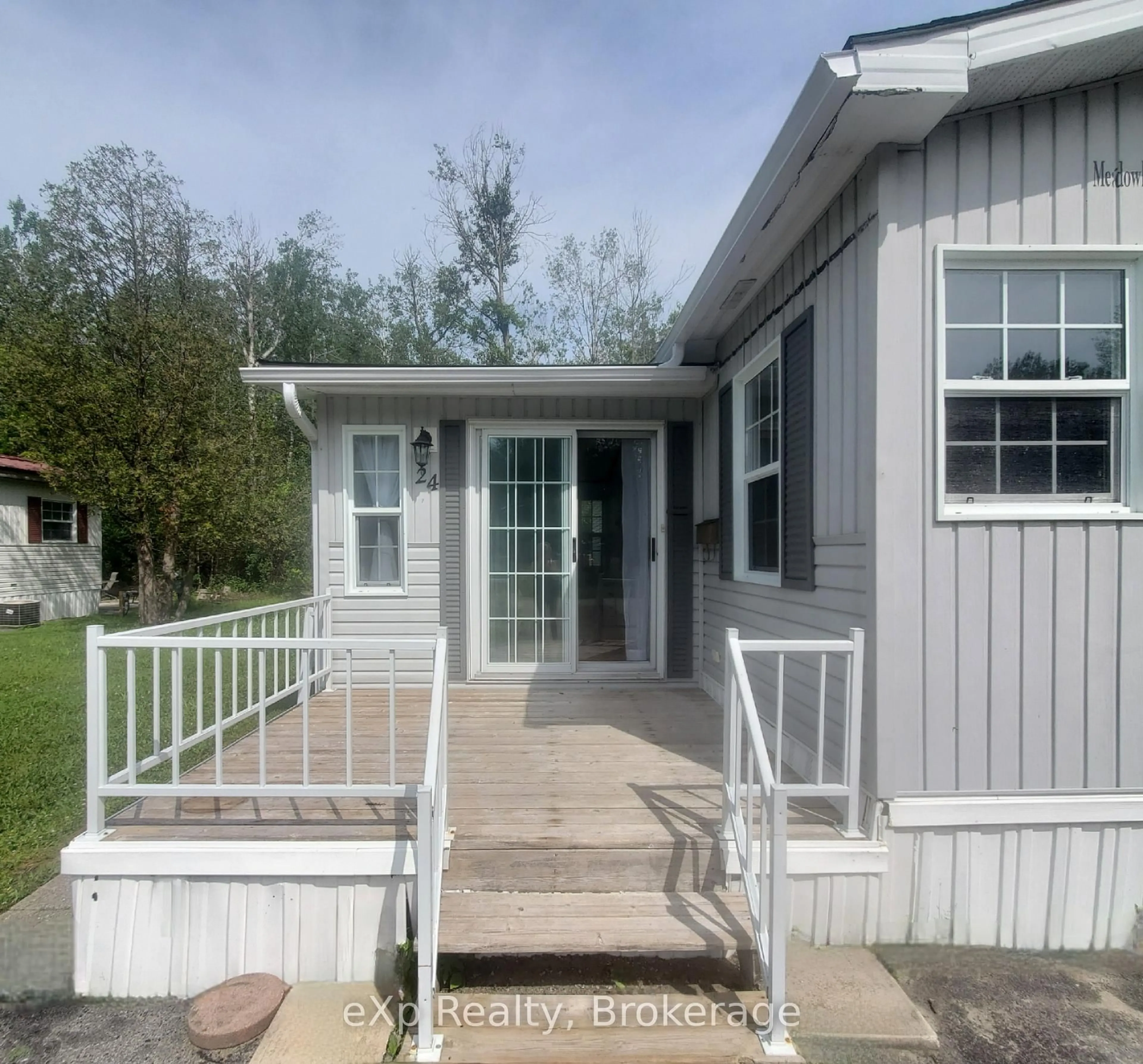 Home with vinyl exterior material, unknown for 24 Prince Charles Ave, Springwater Ontario L0L 1P0