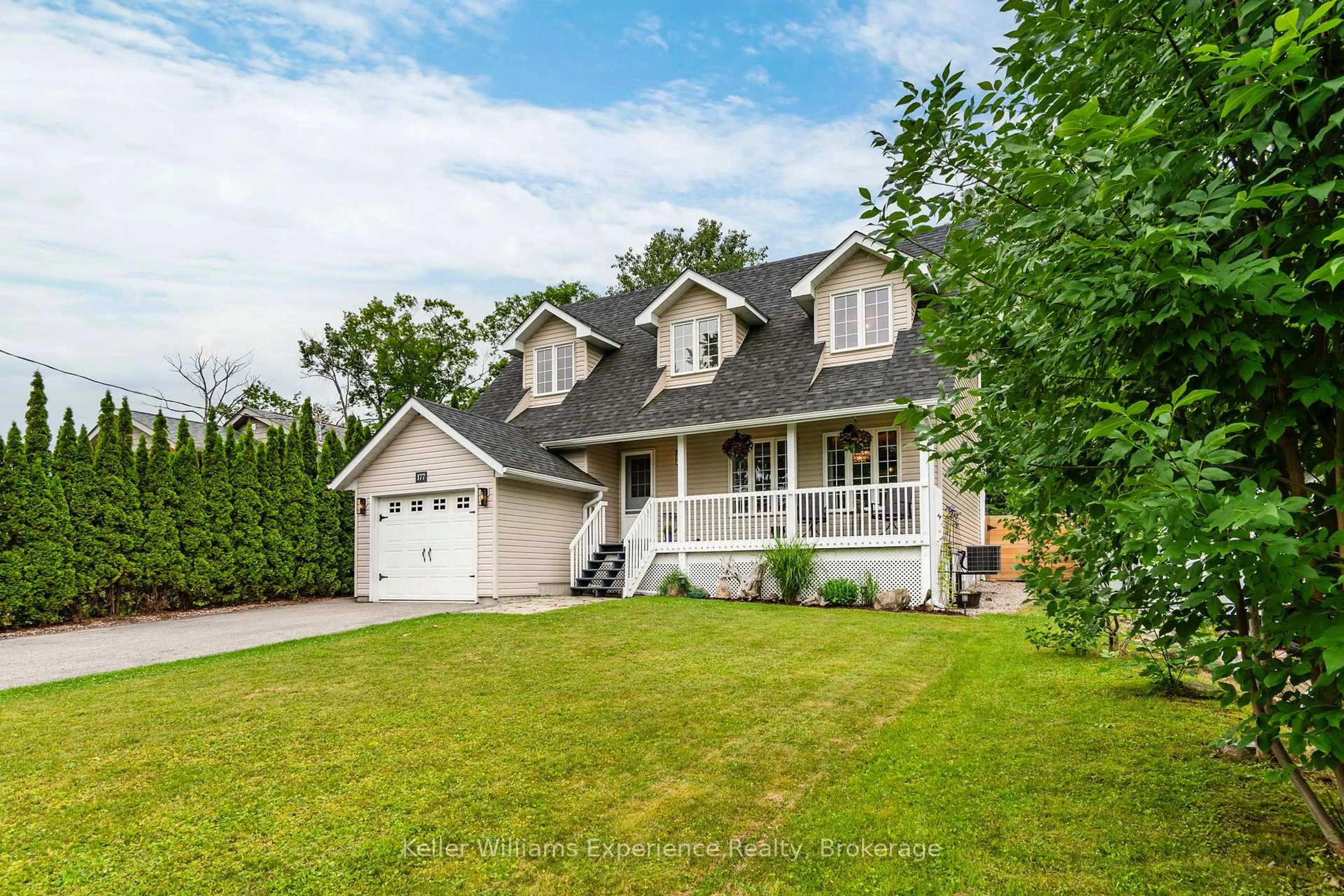 Home with vinyl exterior material, unknown for 177 Robins Point Rd, Tay Ontario L0K 2A0