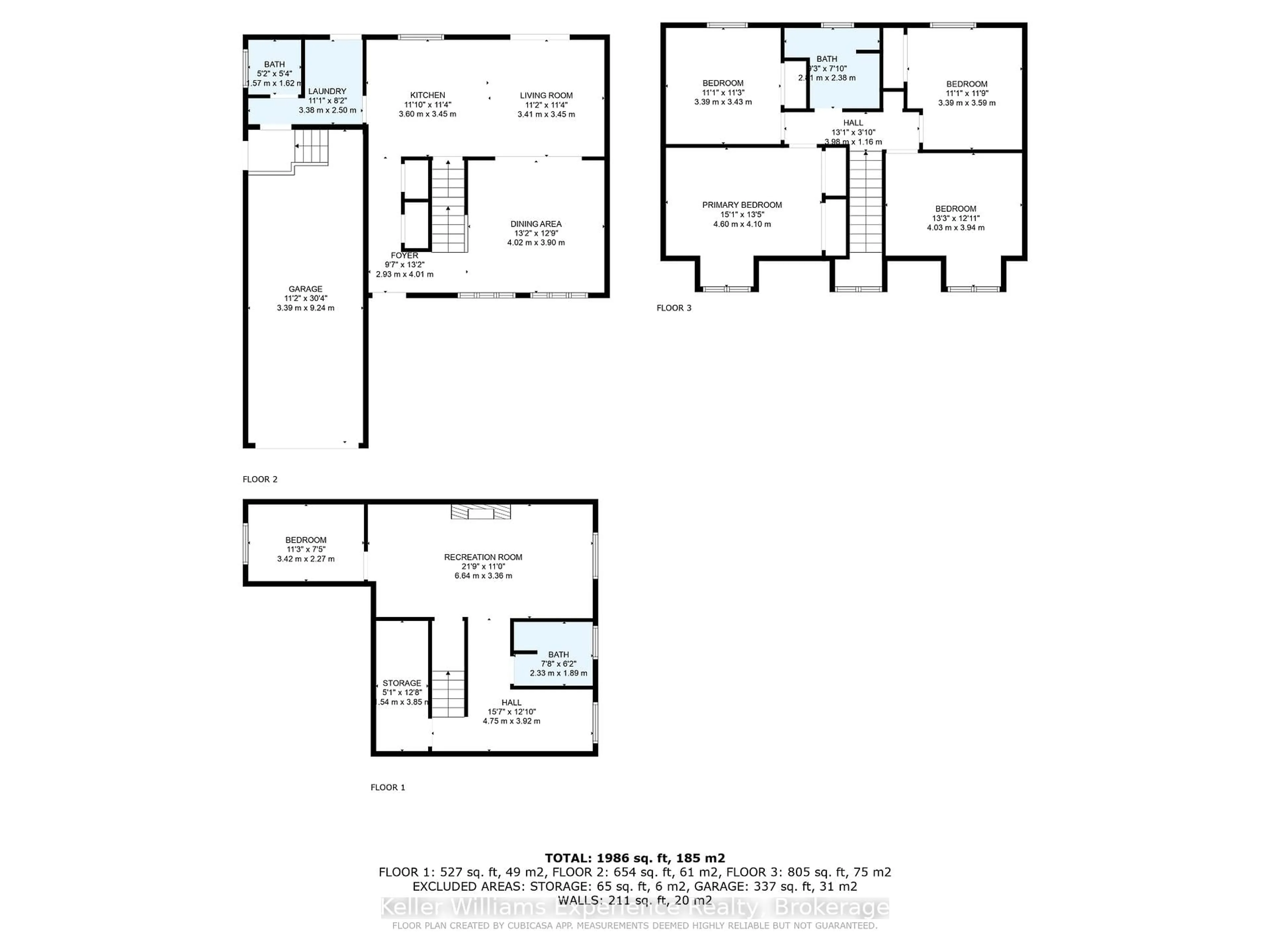 Floor plan for 177 Robins Point Rd, Tay Ontario L0K 2A0