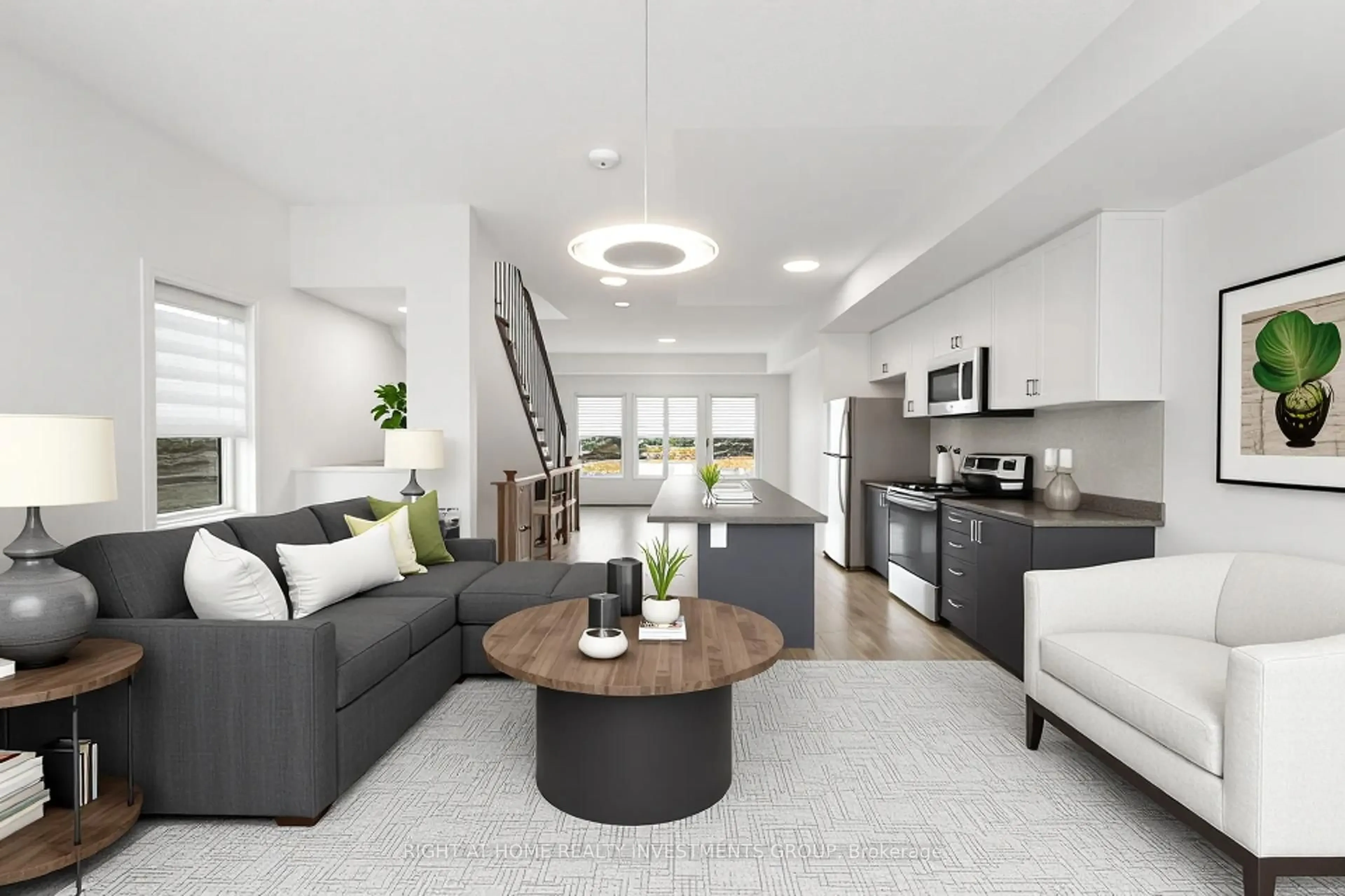 Living room with furniture, unknown for 115 Sandhill Crane Dr, Wasaga Beach Ontario L9Z 0J5