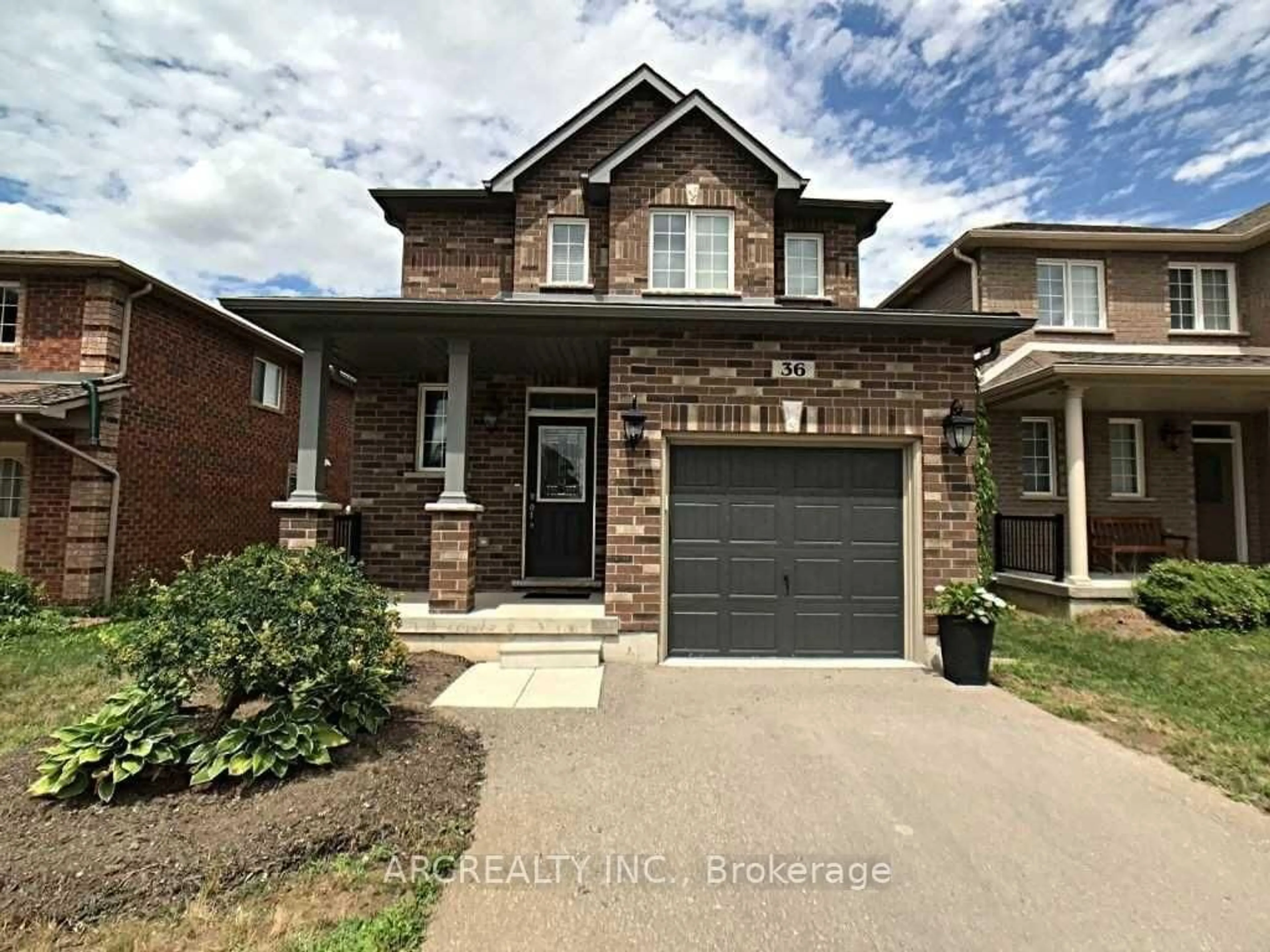 Home with brick exterior material, street for 36 Booth Lane, Barrie Ontario L4N 0S4