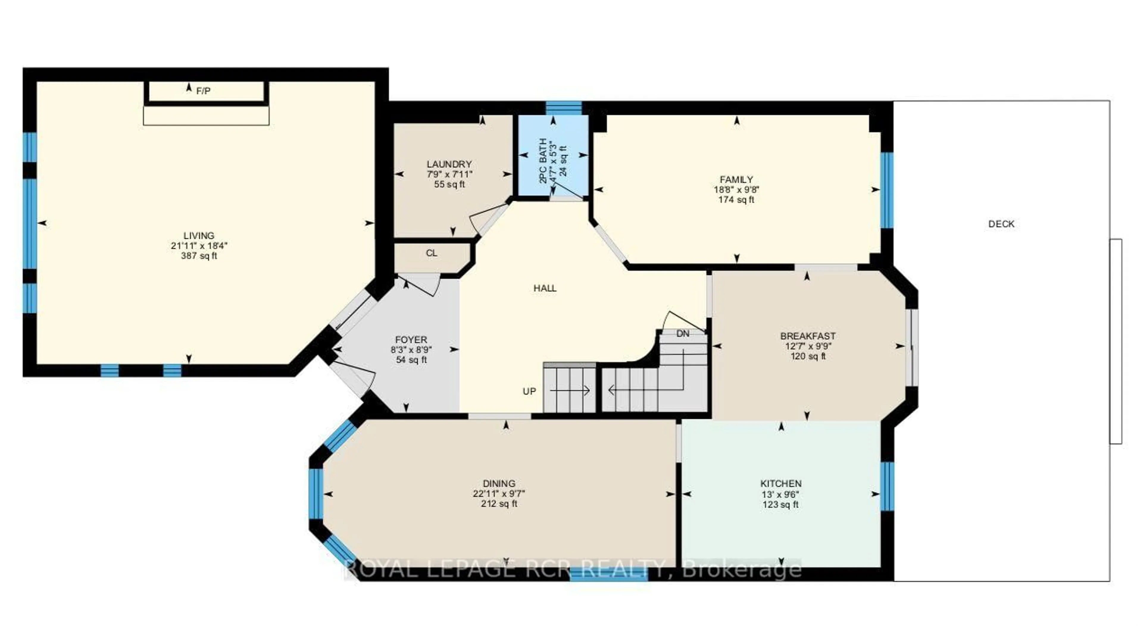 Floor plan for 24 Tascona Crt, Barrie Ontario L4M 0C5