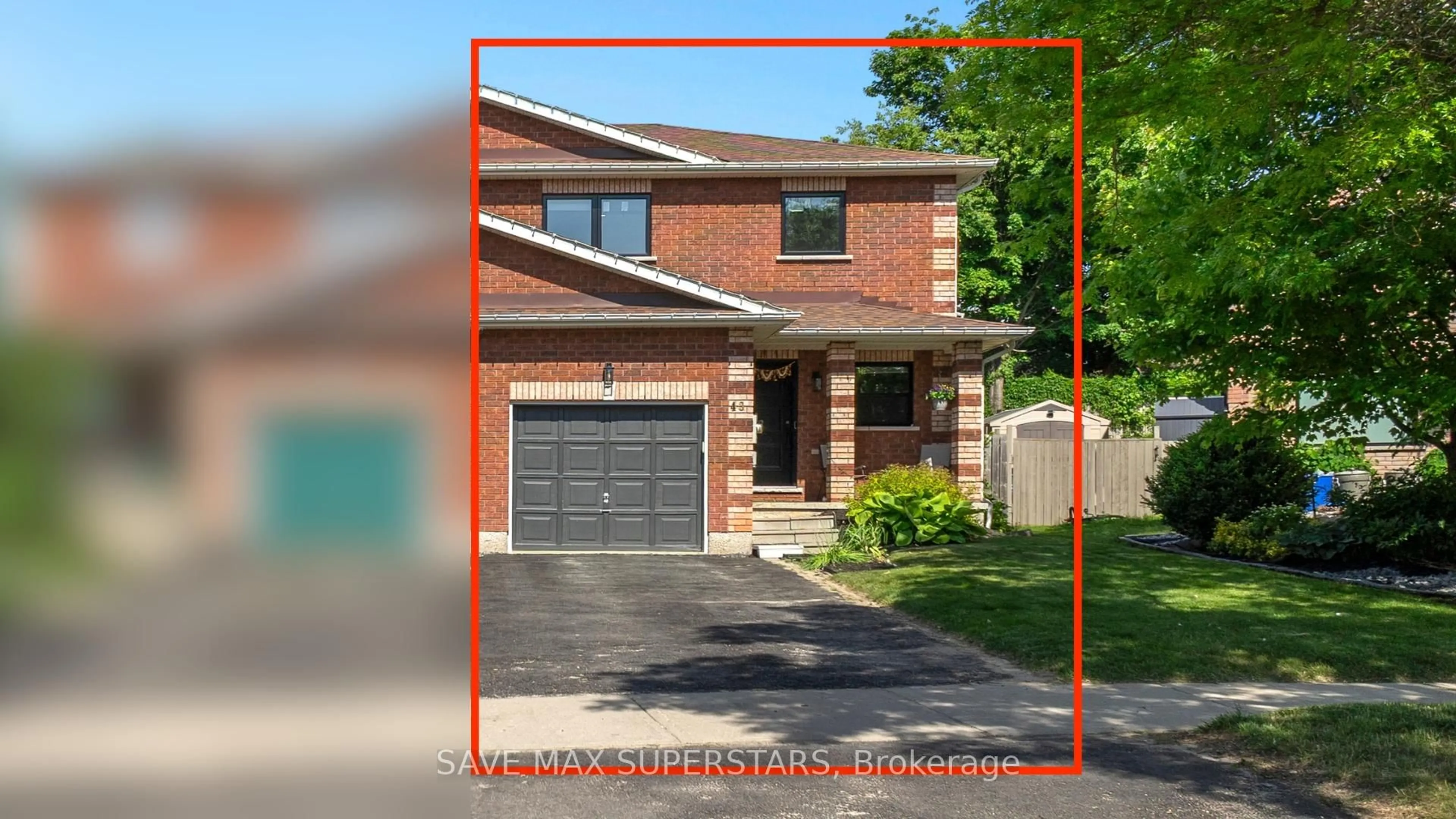 Home with brick exterior material, street for 43 VIOLET St, Barrie Ontario L4N 9N2