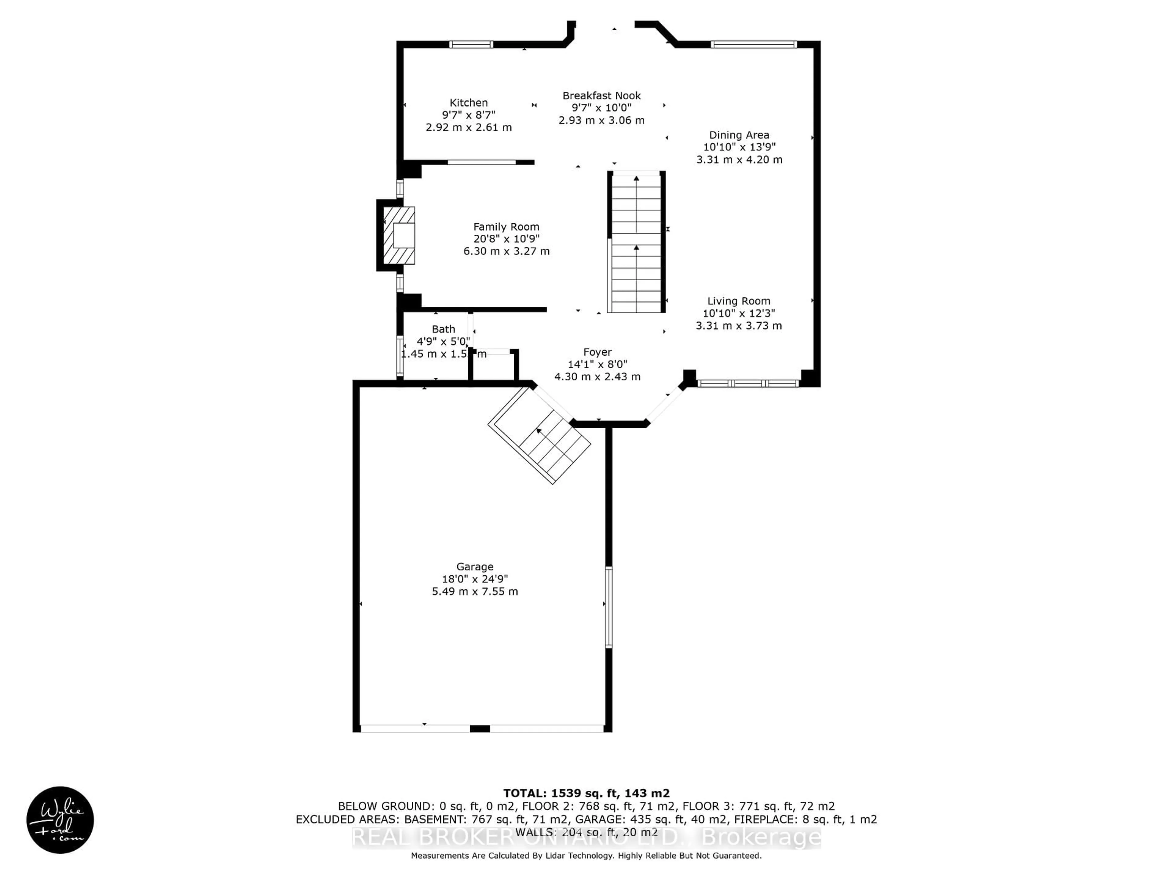 Floor plan for 115 Birchwood Dr, Barrie Ontario L4M 6X8