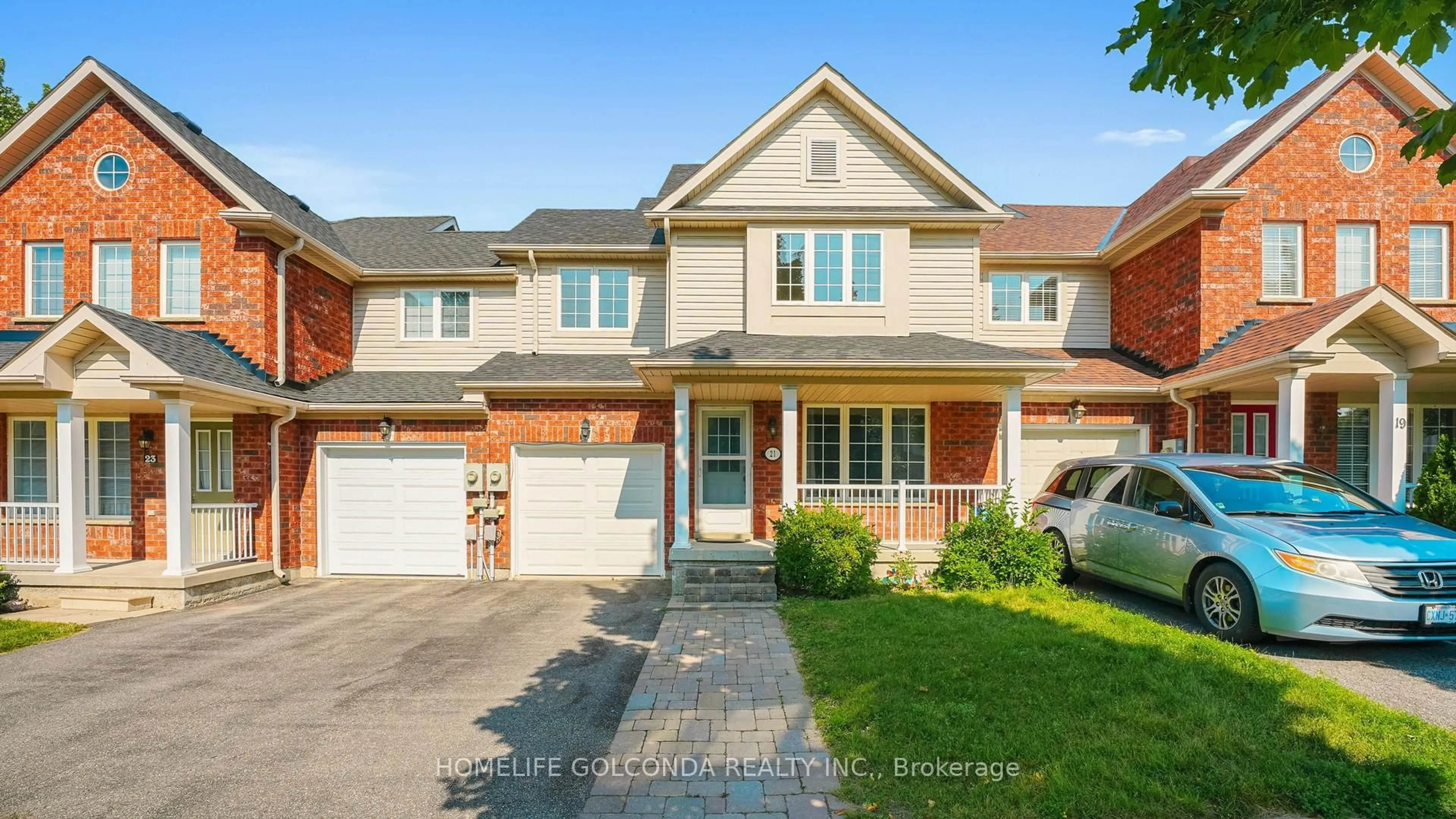 Home with brick exterior material, street for 21 Bentley Cres, Barrie Ontario L4N 0Z1