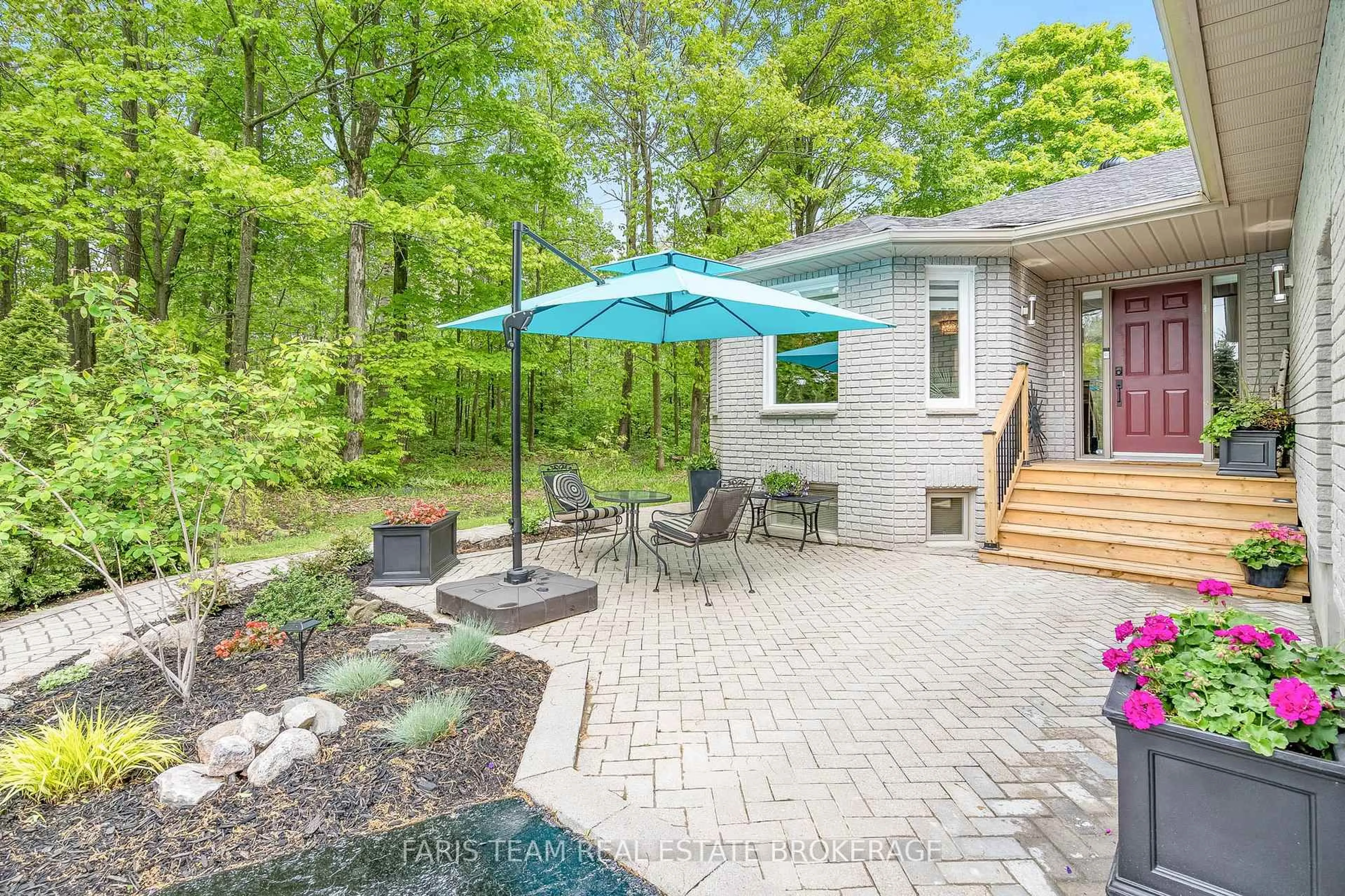 Patio, water/lake/river/ocean view for 30 Bourgeois Beach Rd, Tay Ontario L0K 2A0