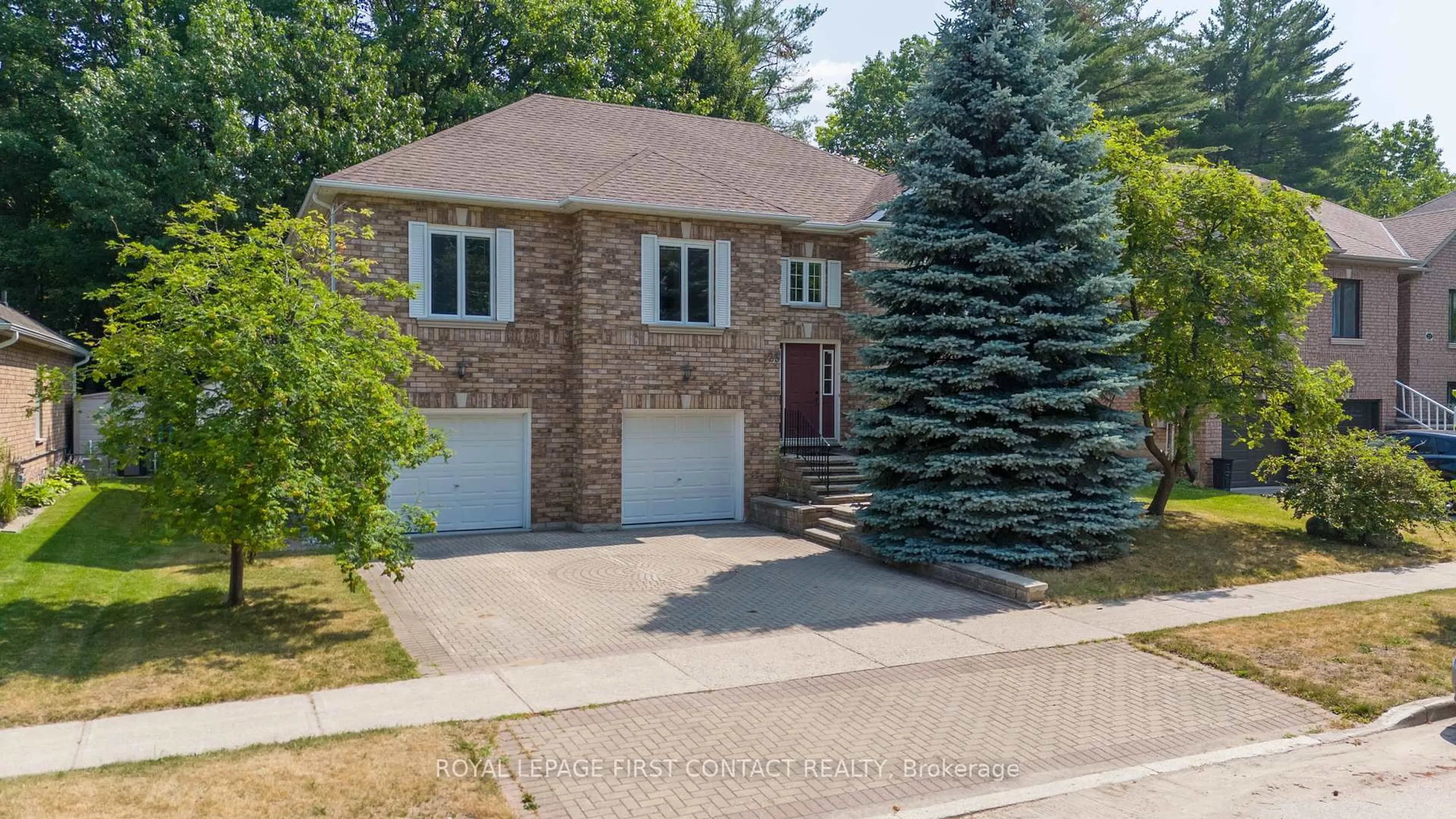 Home with brick exterior material, street for 23 Grouse Glen, Barrie Ontario L4N 7Z5