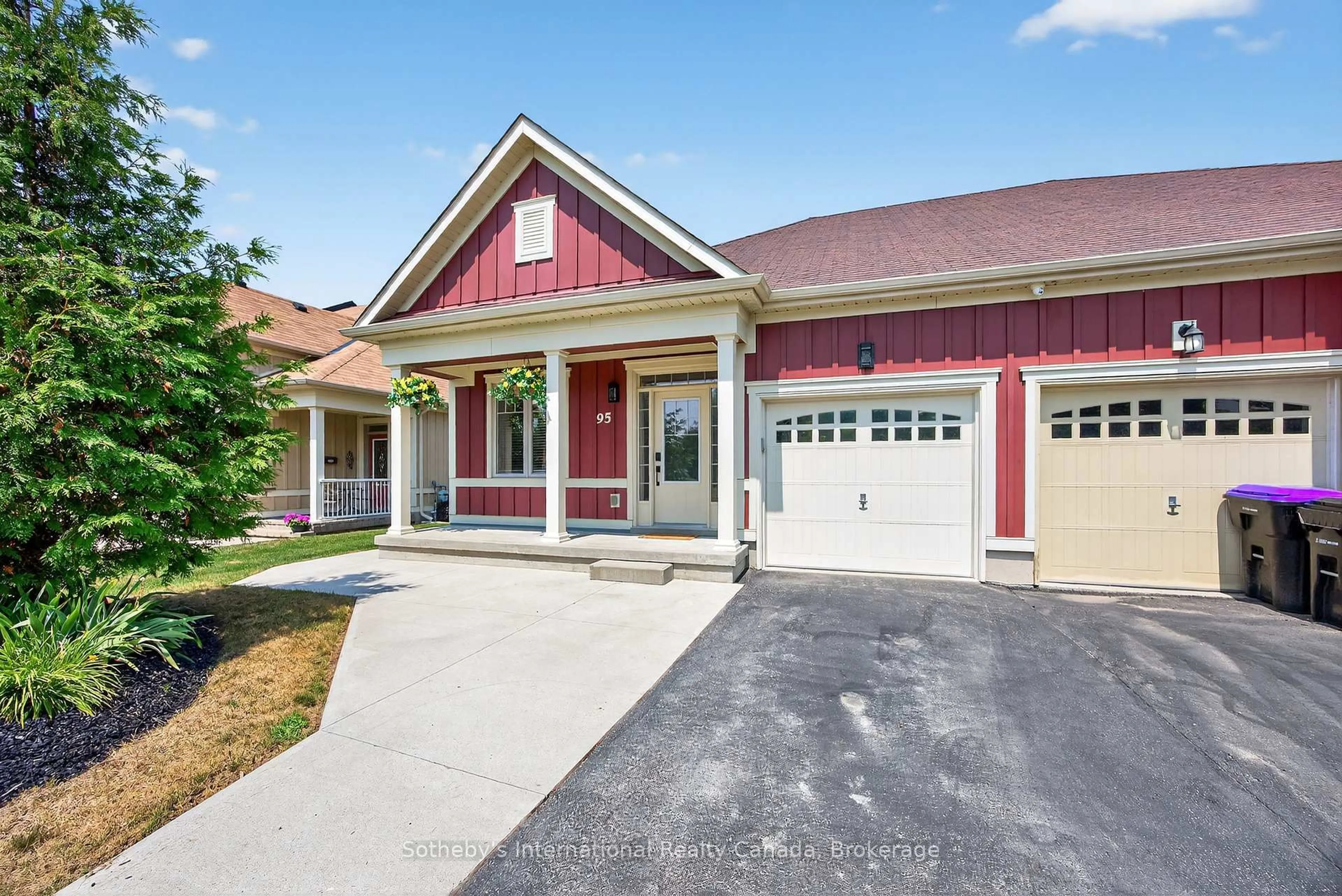 Home with brick exterior material, street for 95 Wally Dr, Wasaga Beach Ontario L9Z 0G5