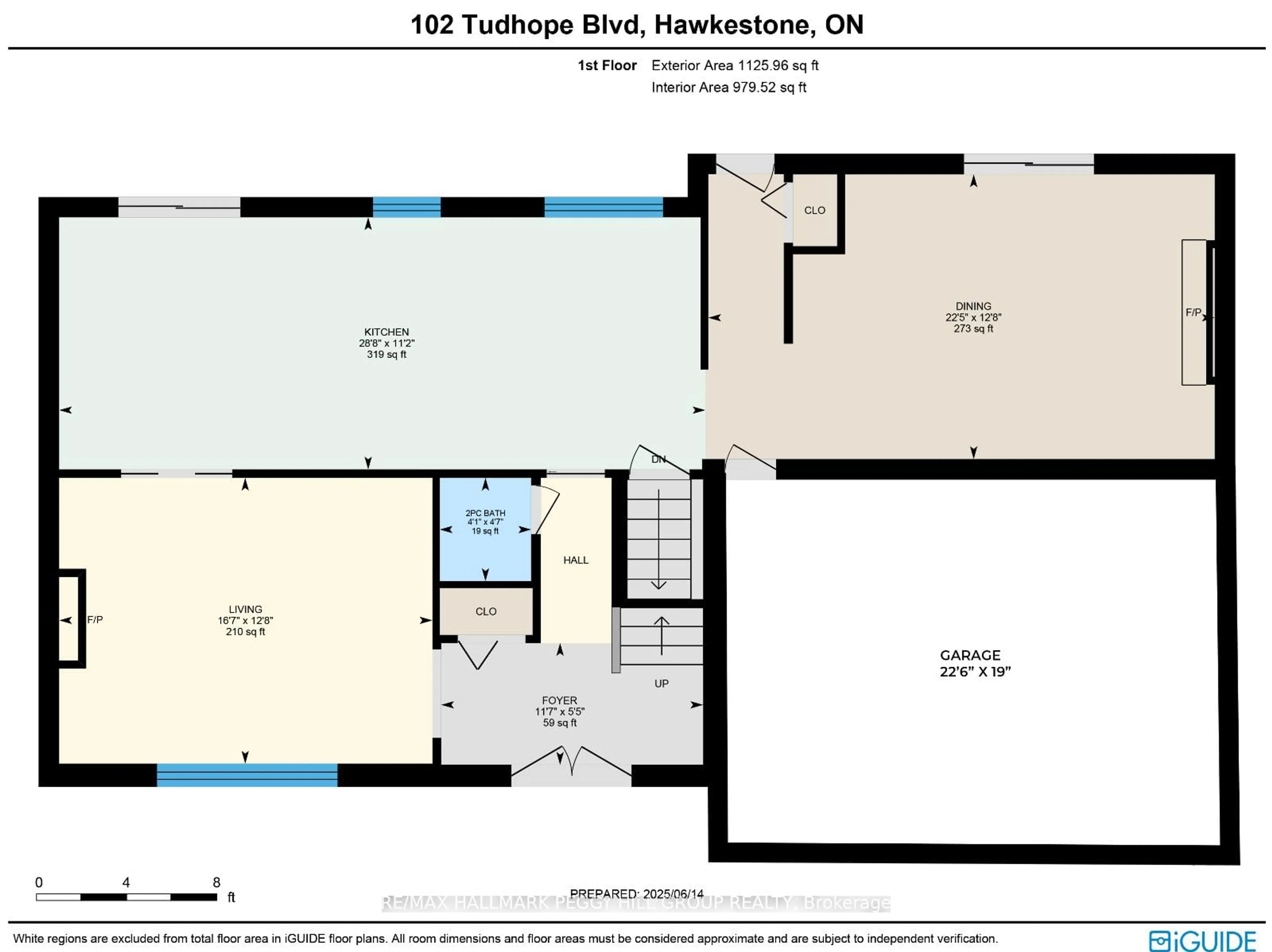 Floor plan for 102 Tudhope Blvd, Oro-Medonte Ontario L0L 1T0