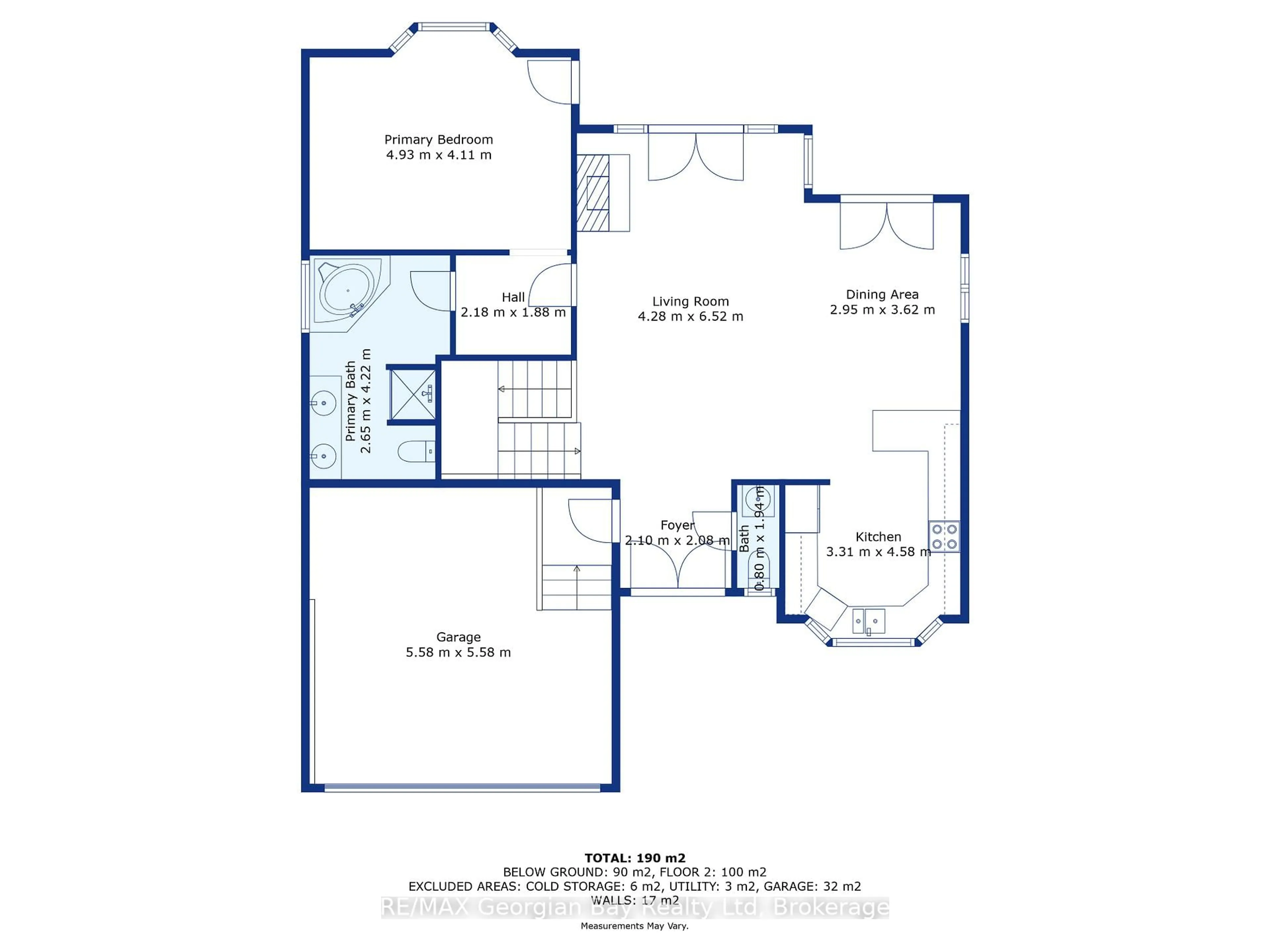 Floor plan for 369 Aberdeen Blvd, Midland Ontario L4R 5M9