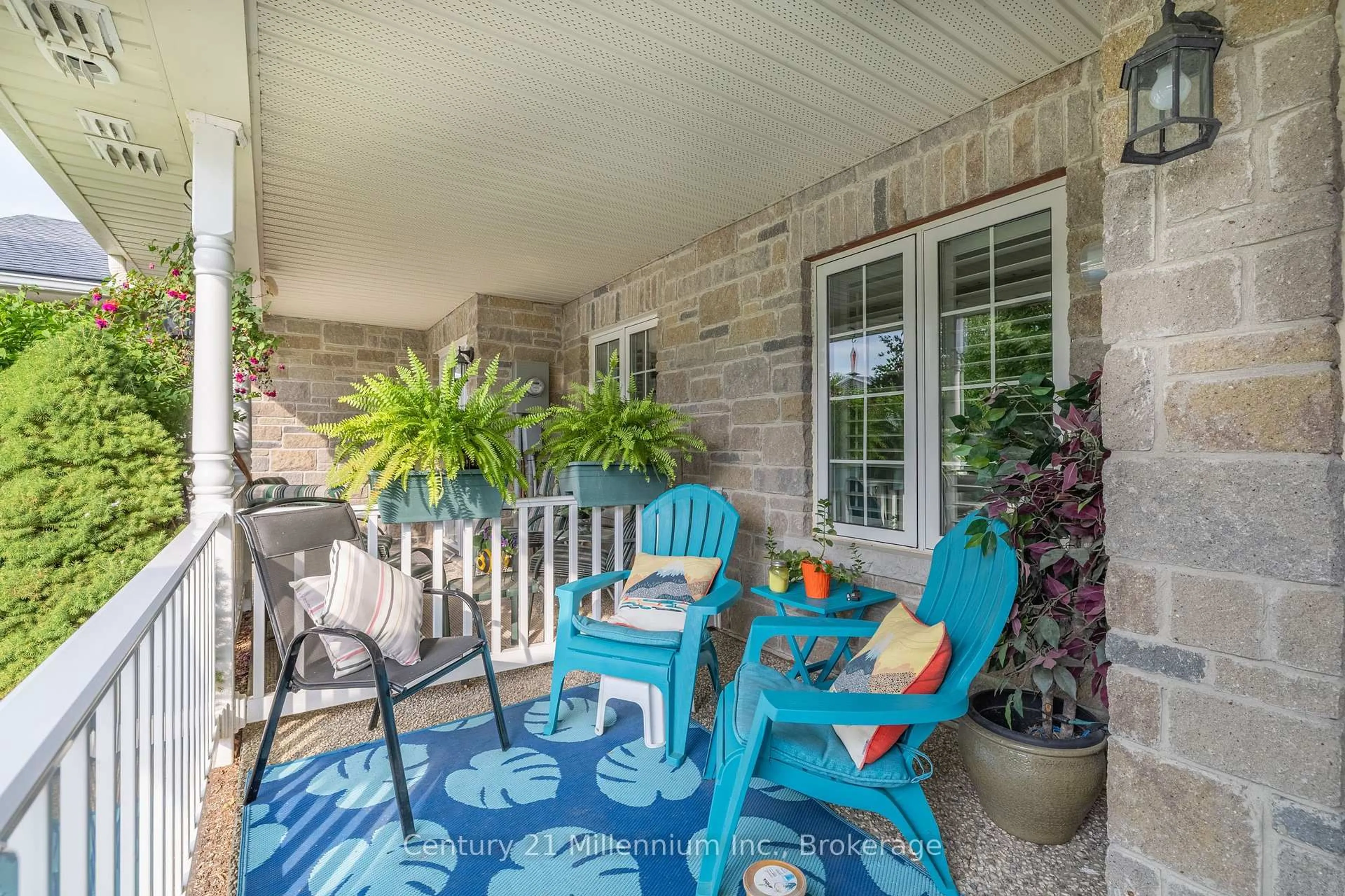 Patio, water/lake/river/ocean view for 9 Garden Grove Cres, Wasaga Beach Ontario L9Z 0E6