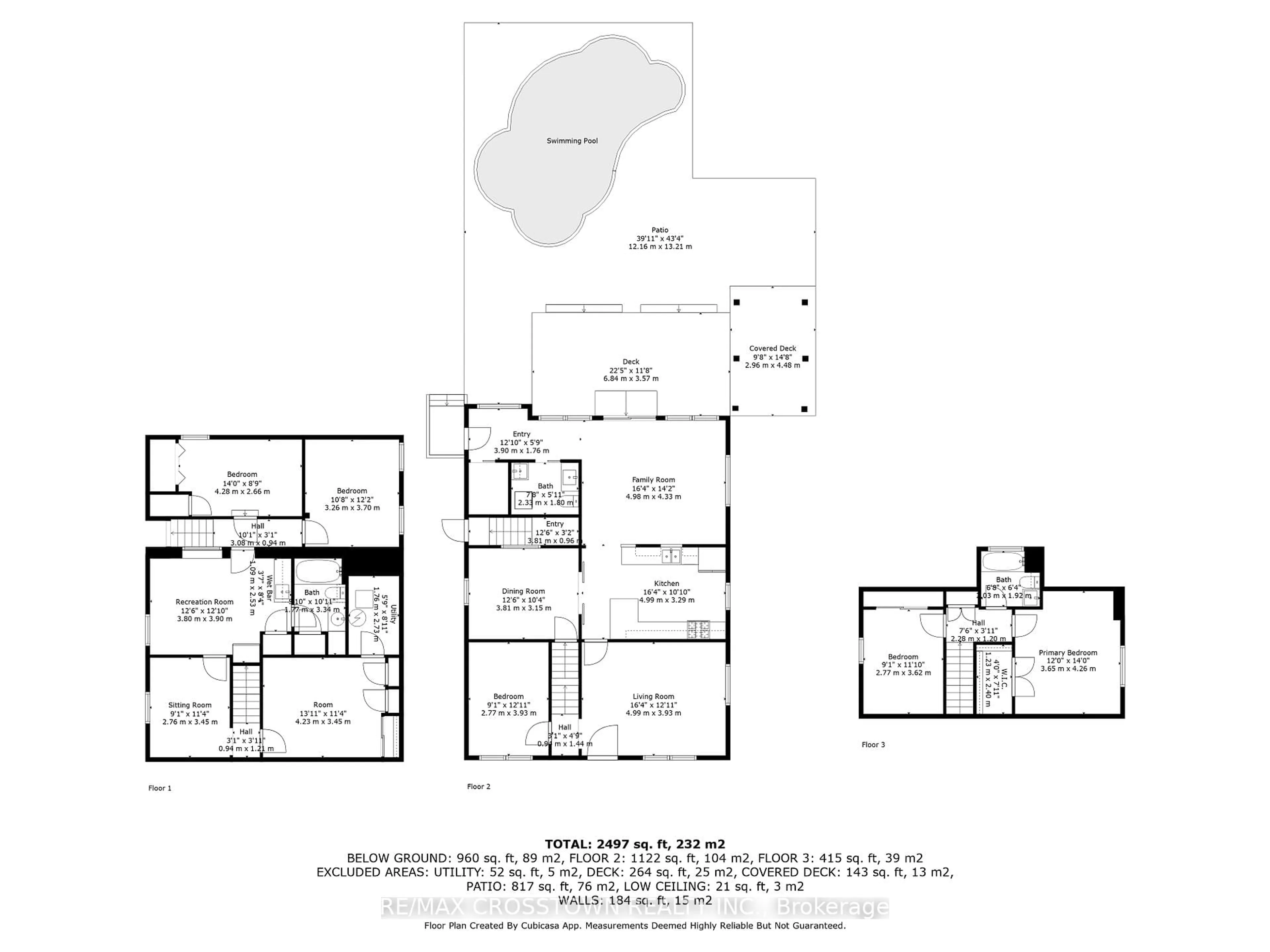 Floor plan for 75 Gunn St, Barrie Ontario L4M 2H4