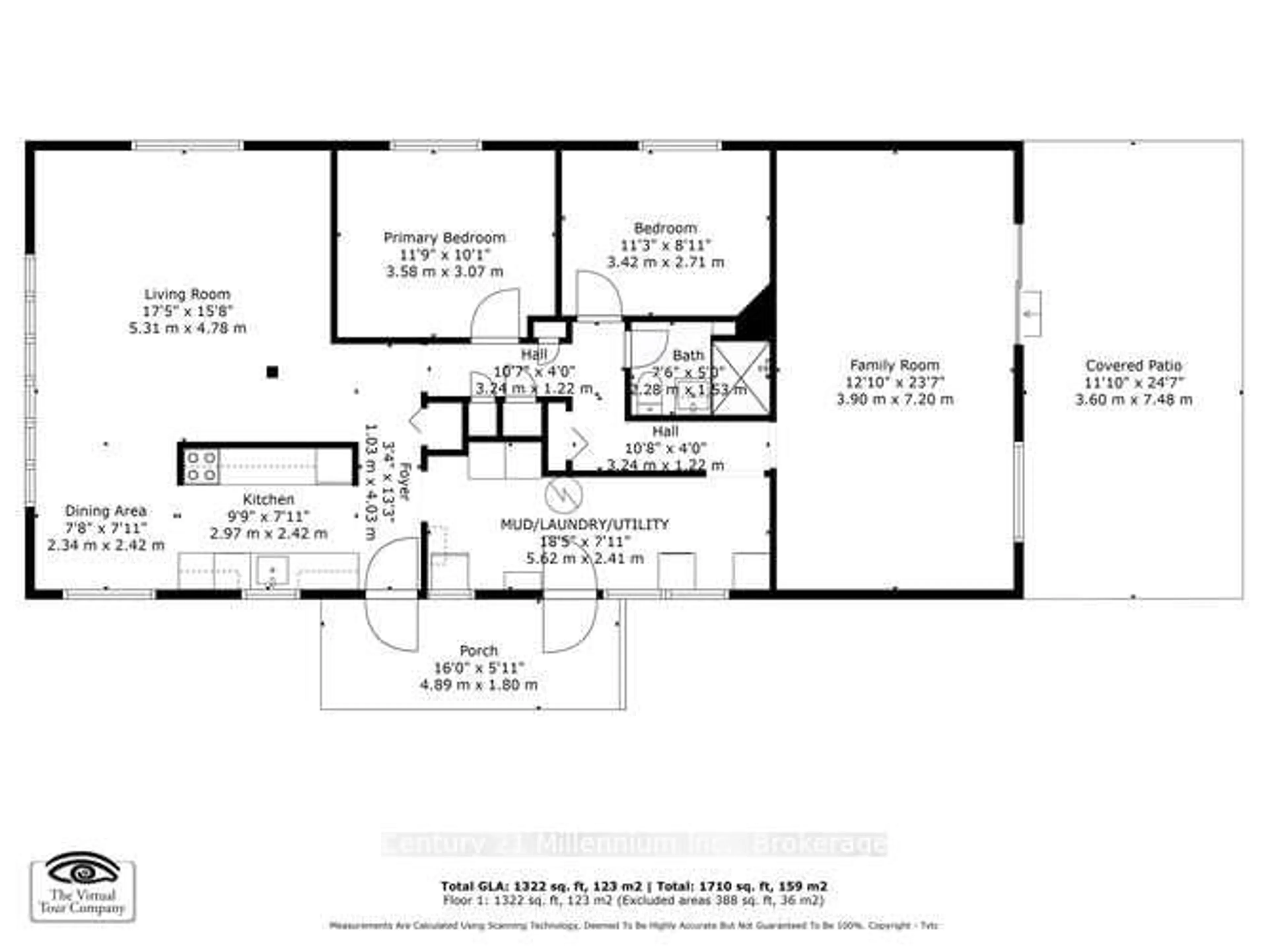 Floor plan for 62 Katherine St, Collingwood Ontario L9Y 3R4
