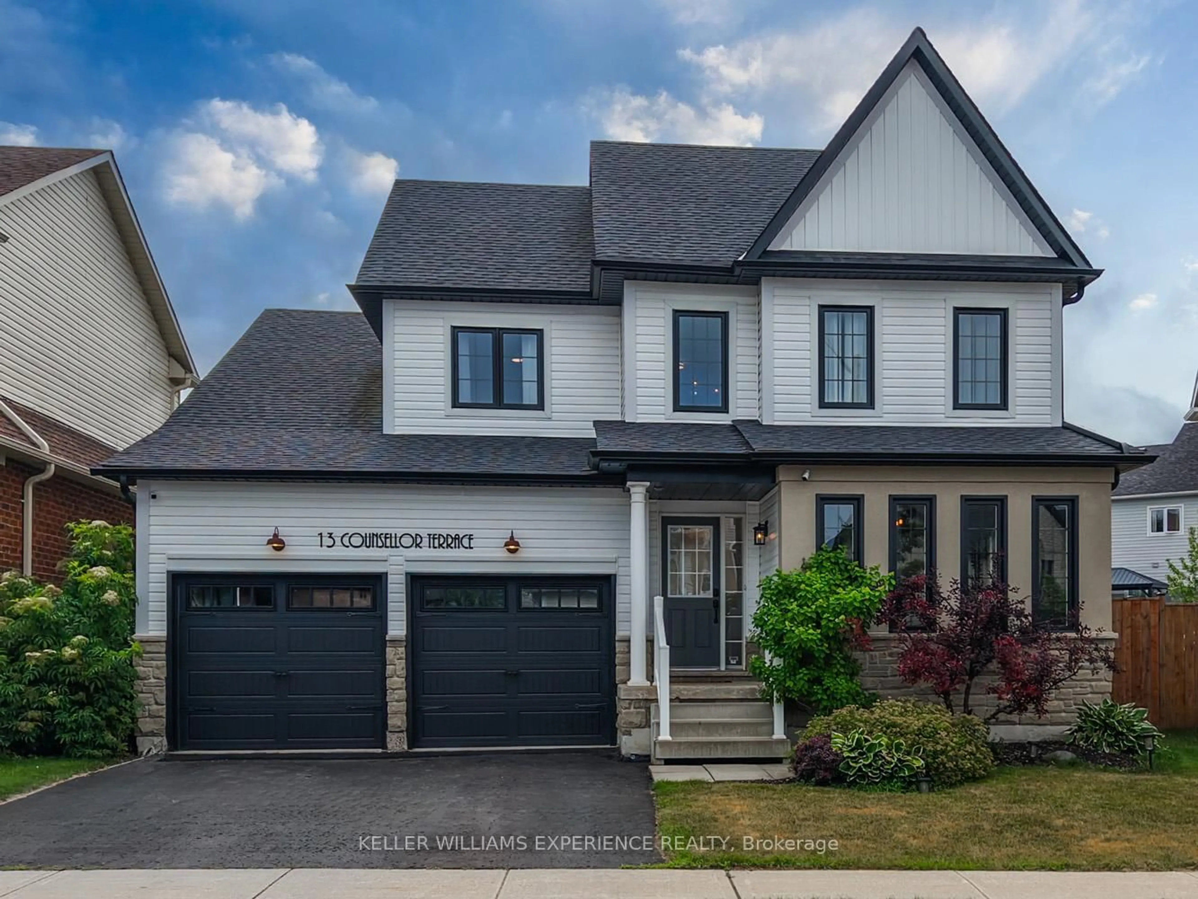 Home with brick exterior material, street for 13 Counsellor Terr, Barrie Ontario L4M 7H1