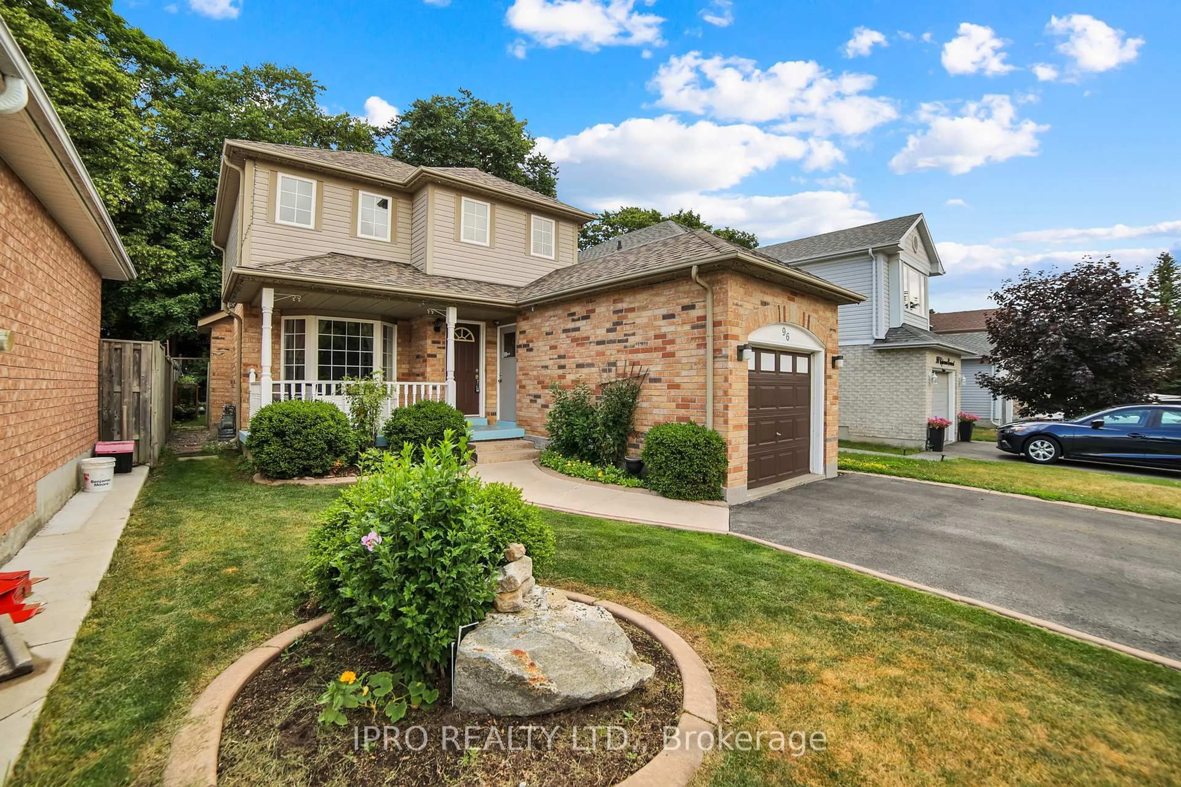 Home with brick exterior material, street for 96 Copeman Cres, Barrie Ontario L4N 8B3