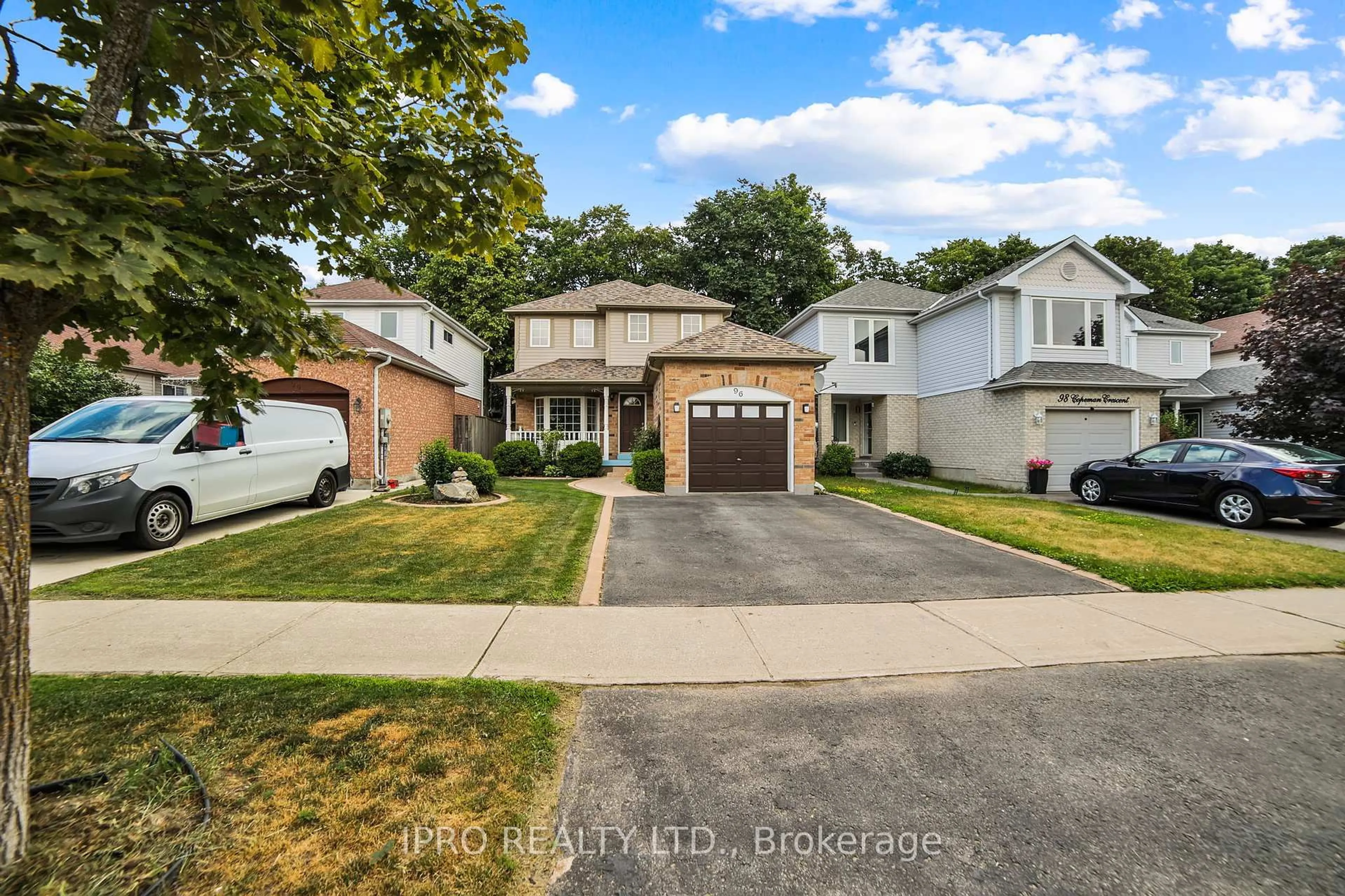 Home with brick exterior material, street for 96 Copeman Cres, Barrie Ontario L4N 8B3