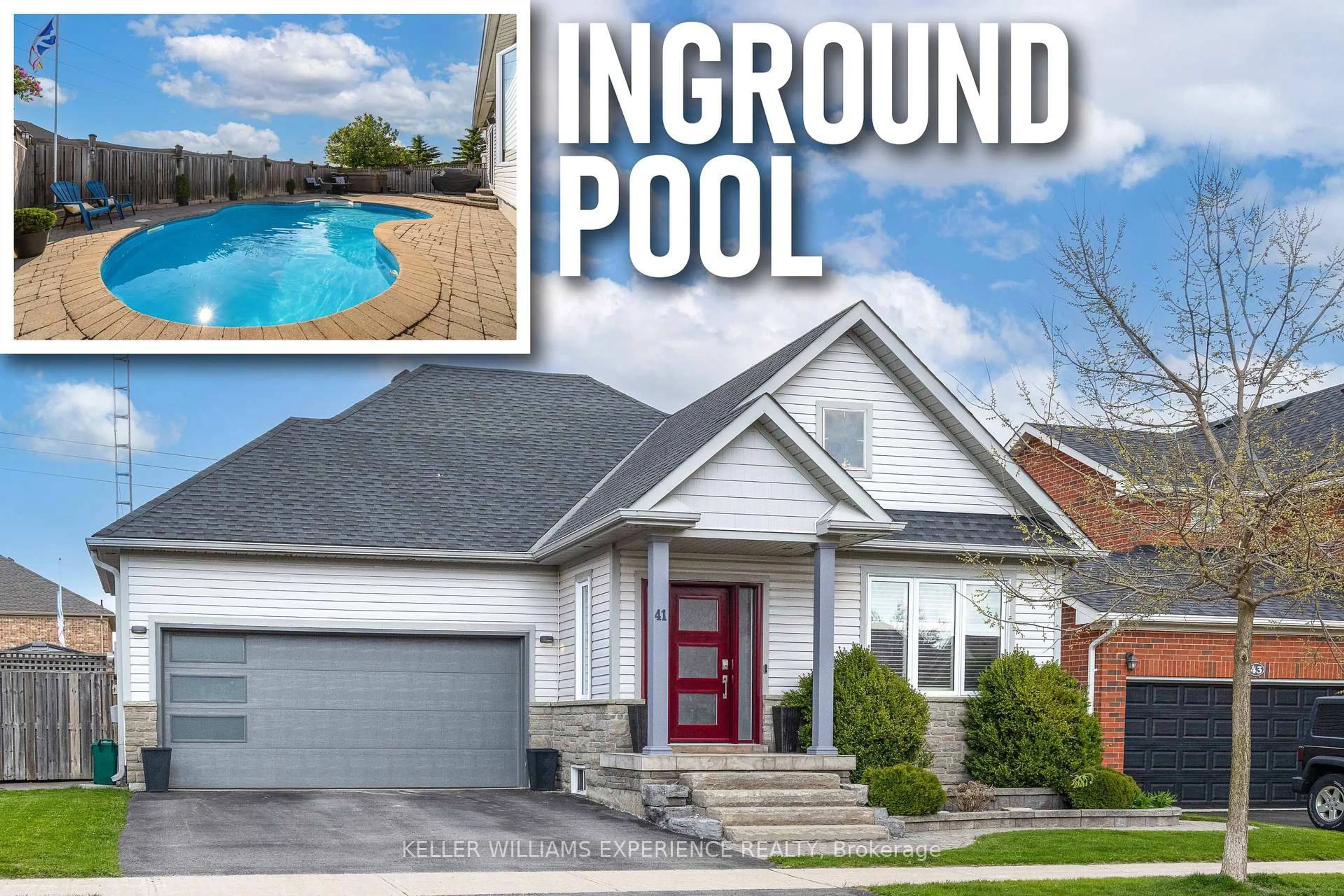 Pool for 41 THRUSHWOOD Dr, Barrie Ontario L4N 0Z1