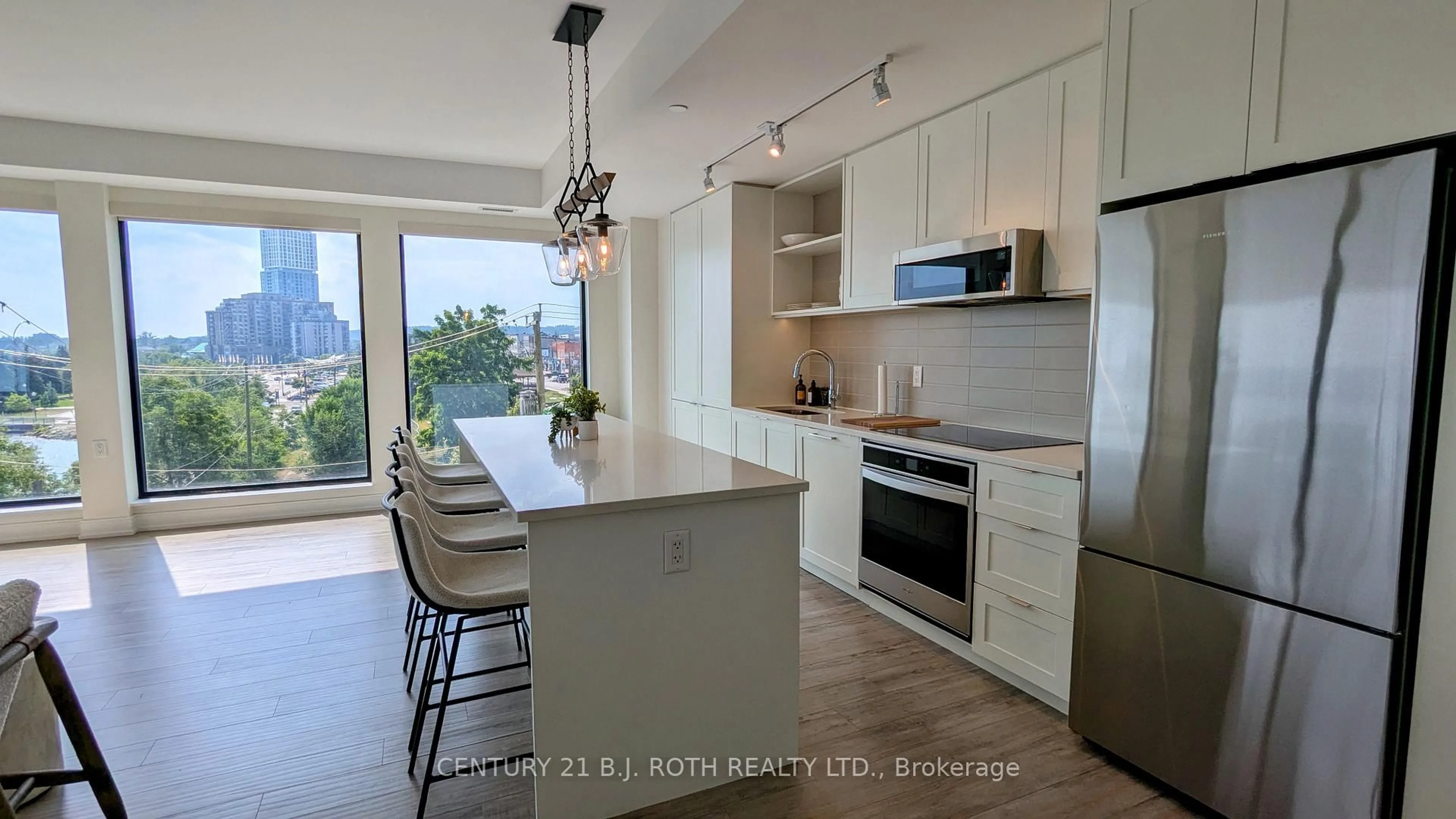 Open concept kitchen, unknown for 185 Dunlop St #301, Barrie Ontario L4M 1B2