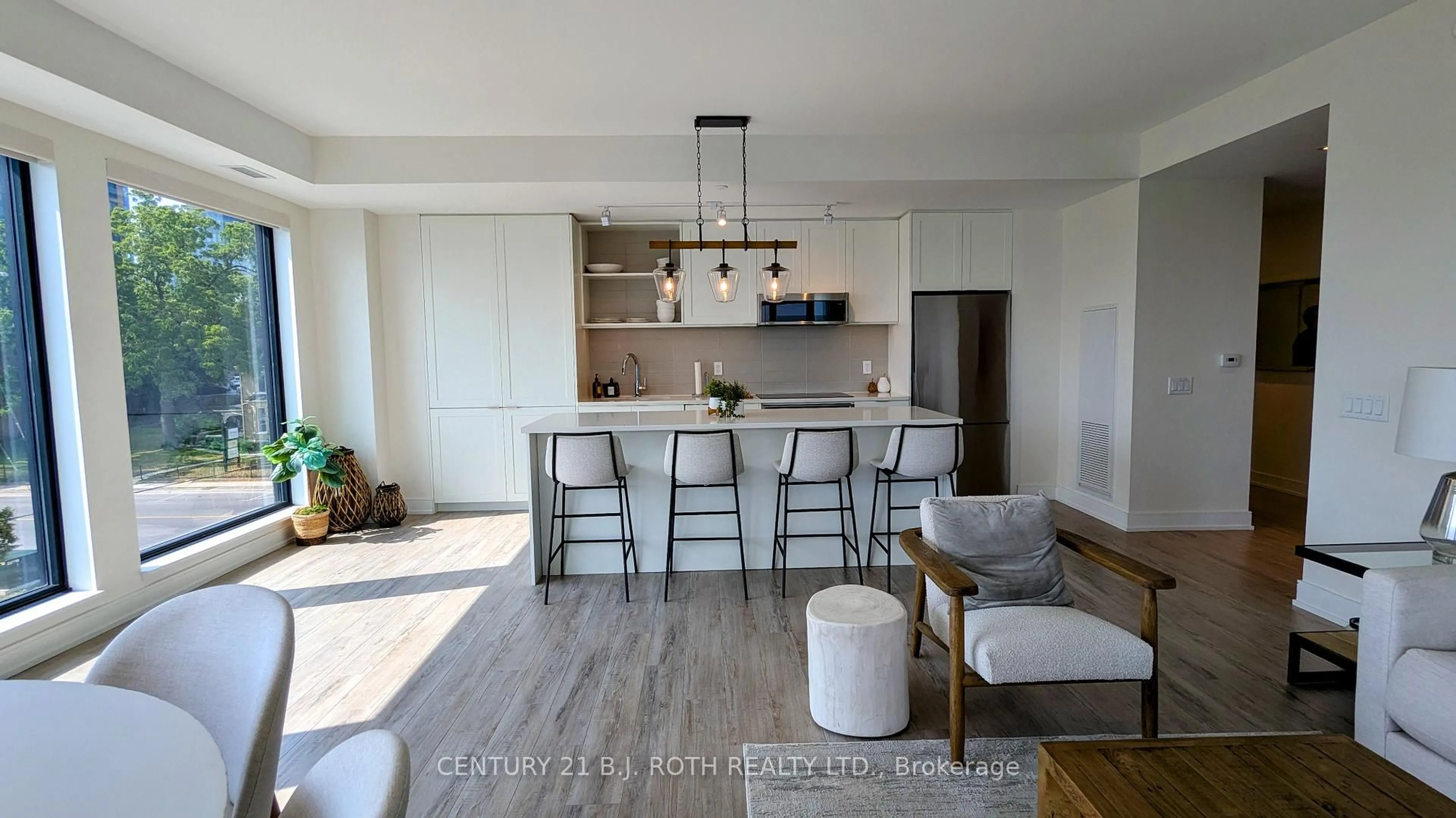 Open concept kitchen, unknown for 185 Dunlop St #301, Barrie Ontario L4M 1B2