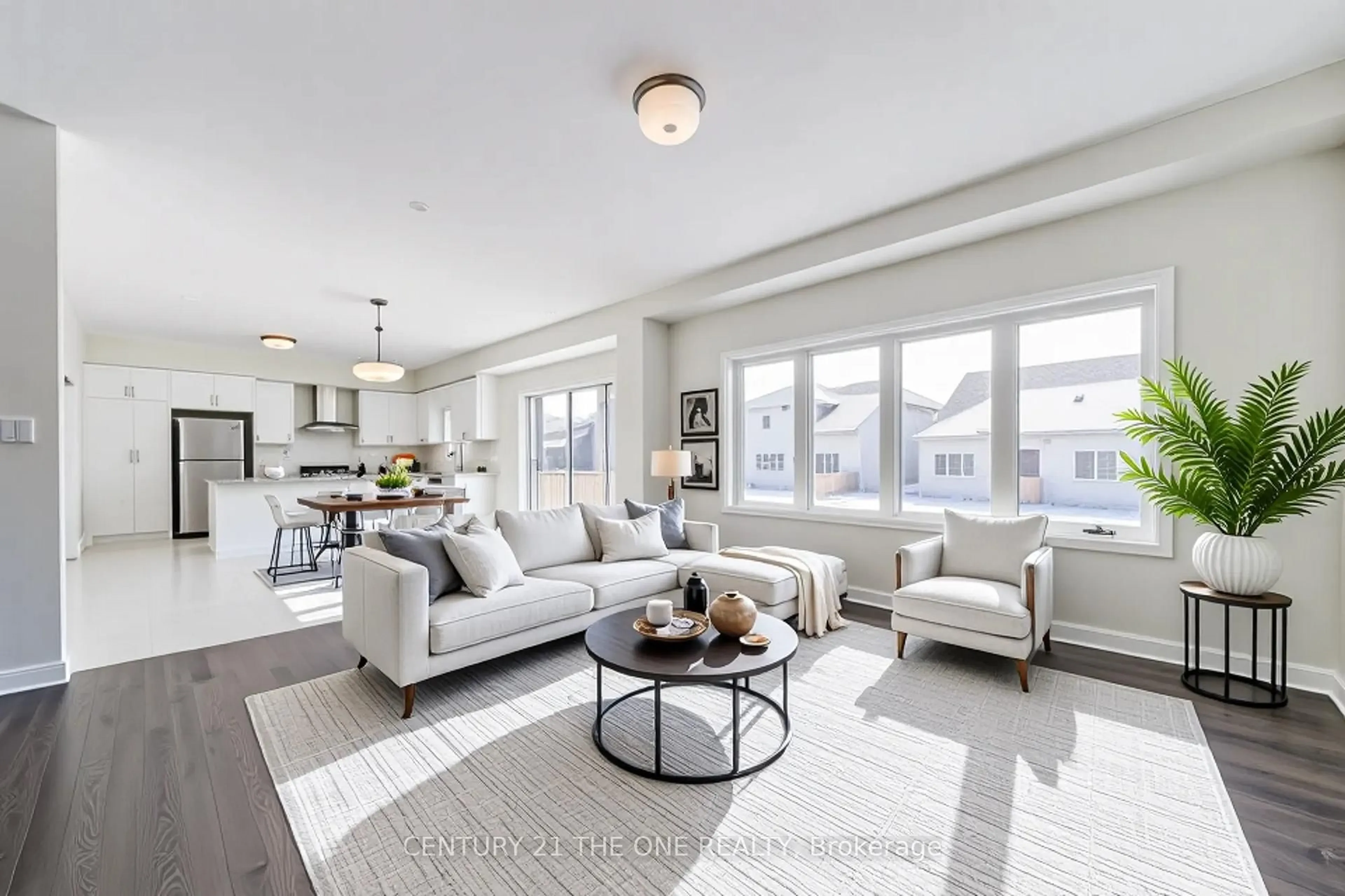 Living room with furniture, unknown for 3045 Sandy Acre, Severn Ontario L3V 8P9