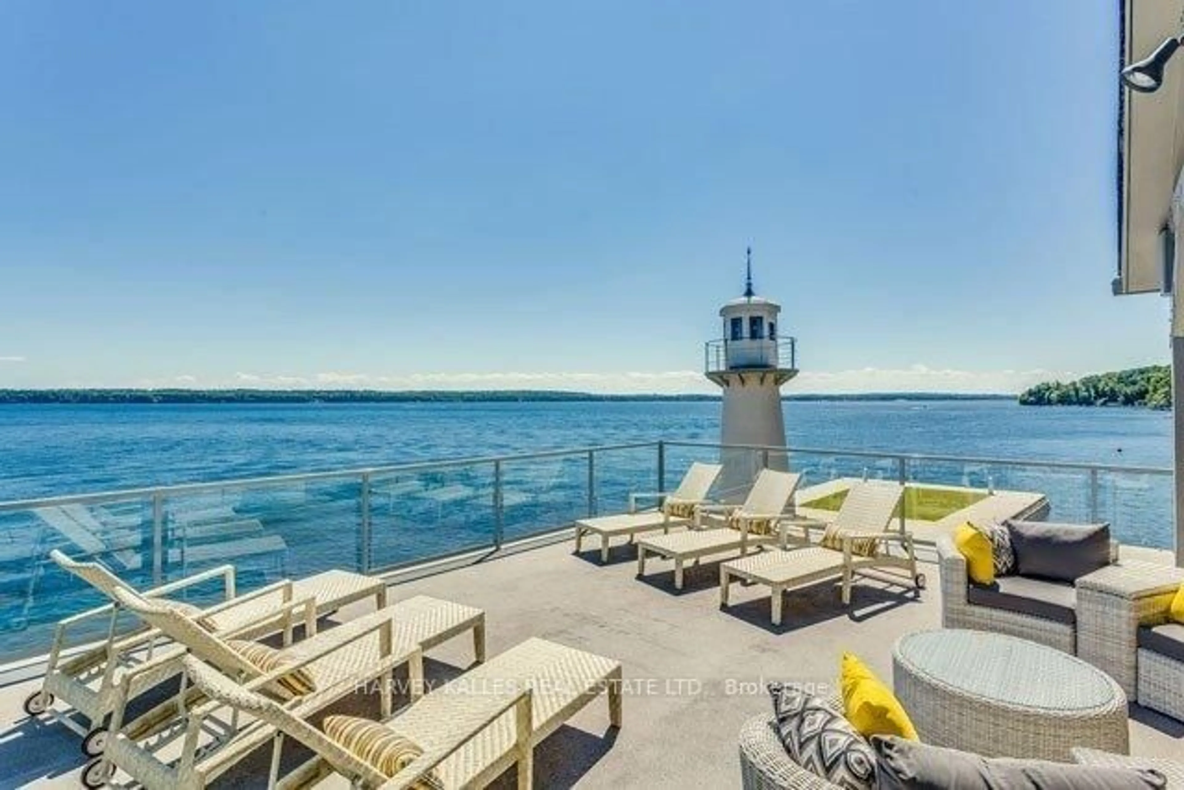 Patio, water/lake/river/ocean view for 2653 Ridge Rd, Oro-Medonte Ontario L0L 2L0